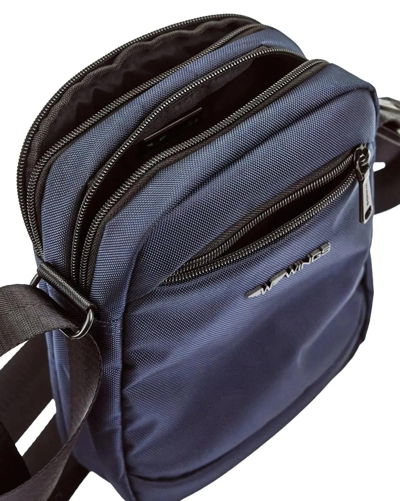 Sac banane homme BRANT WINGS bandoulière BLEU FONCÉ 5/7