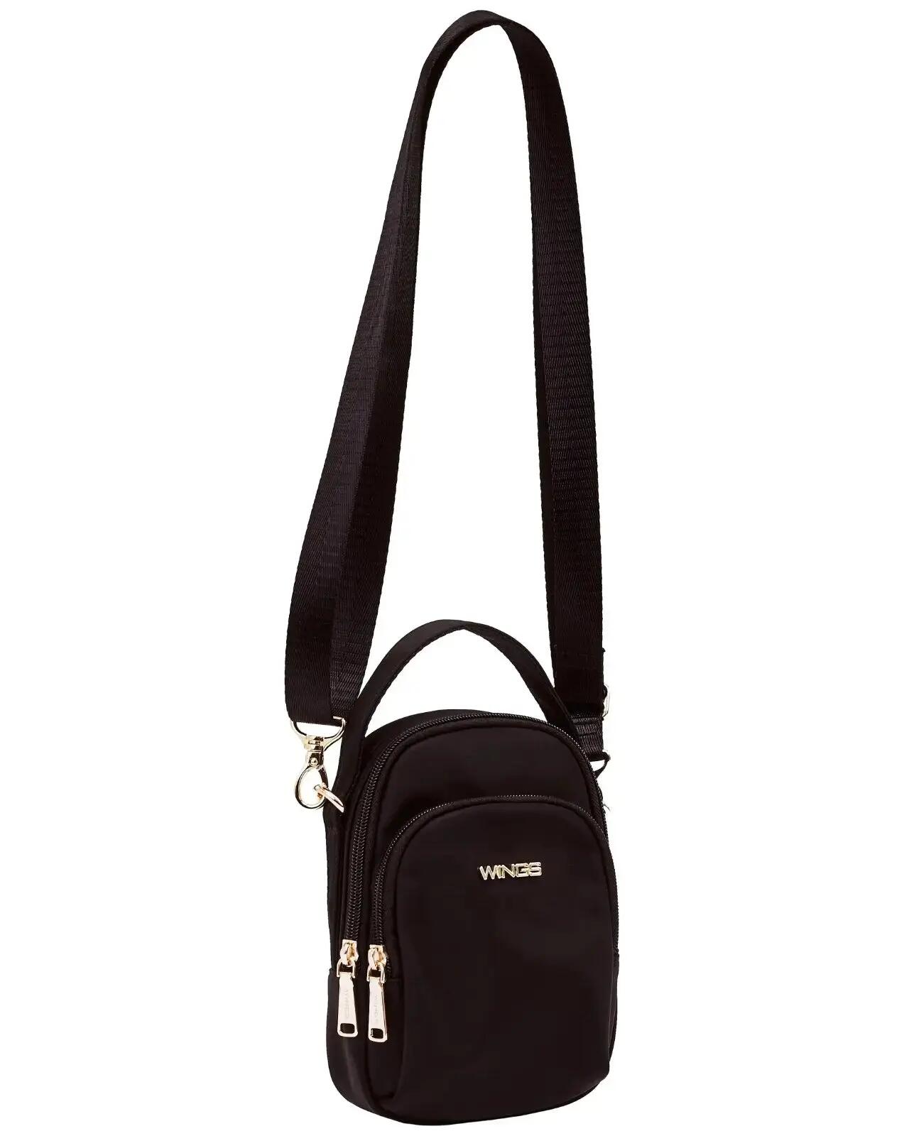 Petit sac bandoulière ROSELLA NOIR 5/8