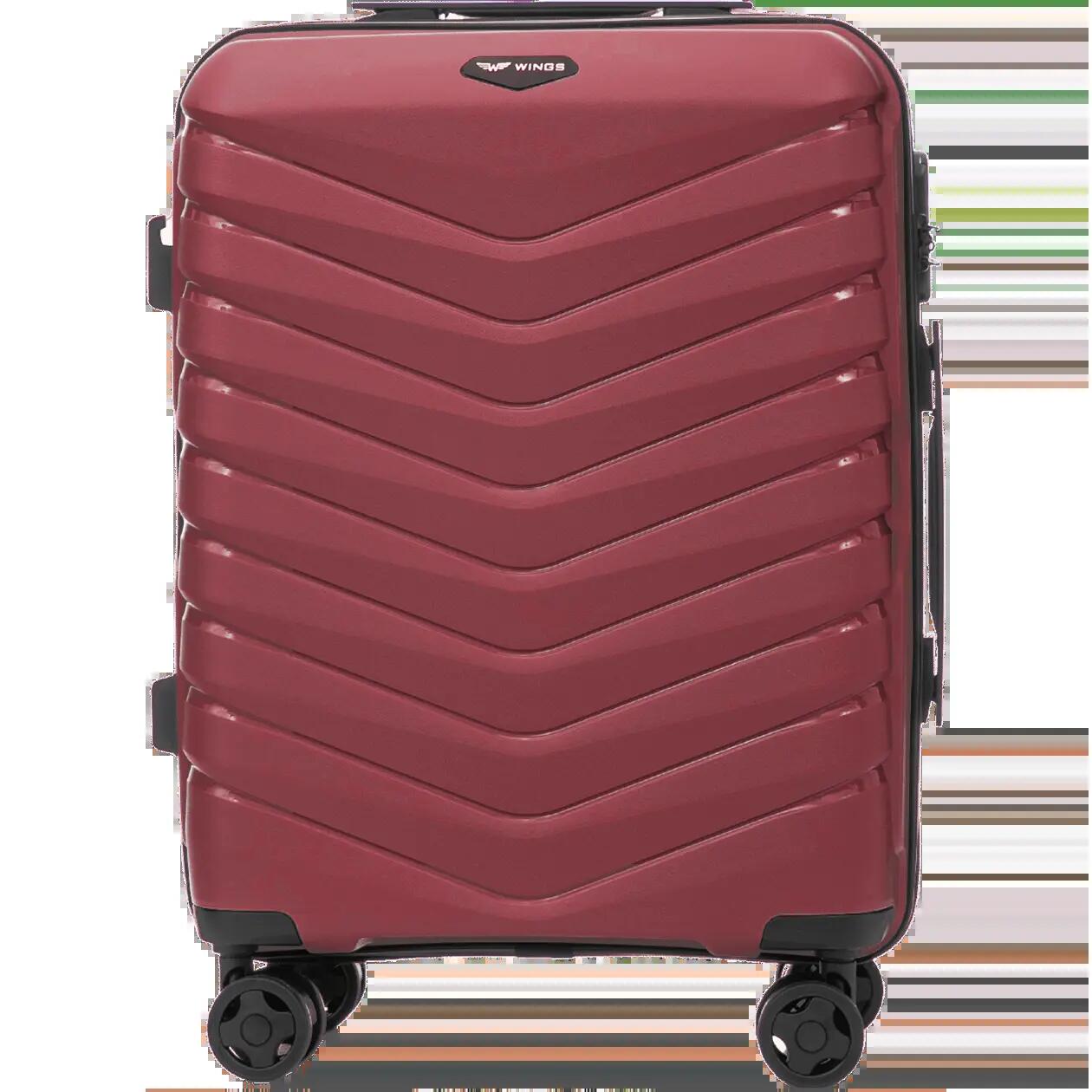 Valise cabine Wings PHOENIX 2.0 polypropylène 20" ROUGE VIN 2/10