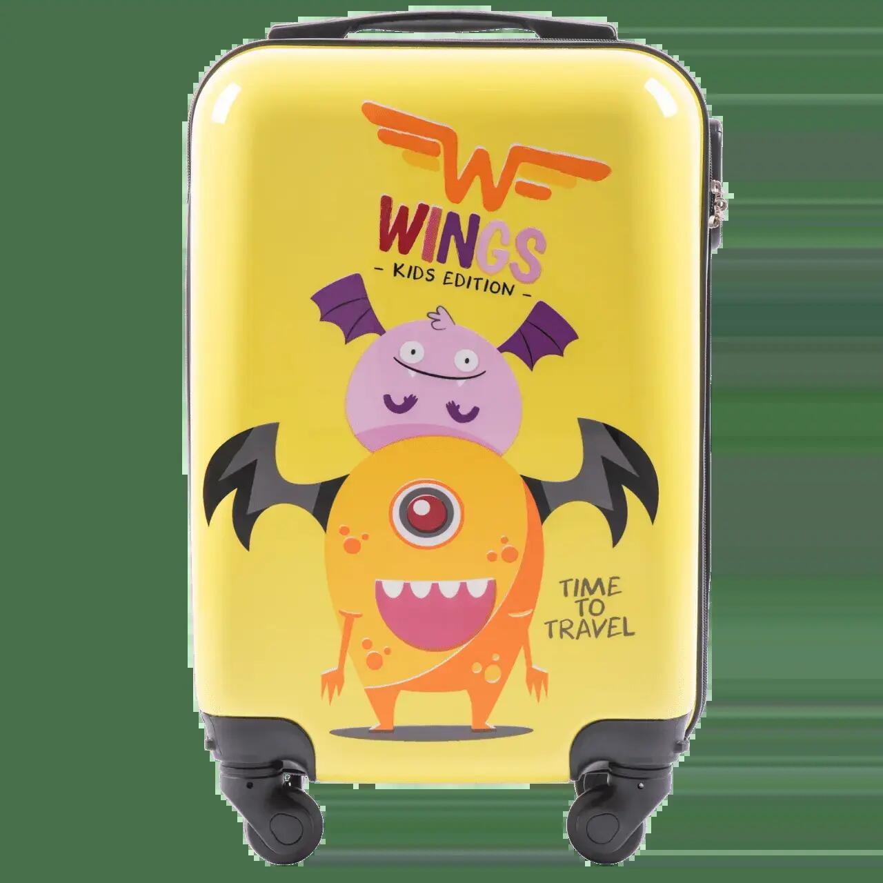 WINGS KIDS Valise cabine rigide Jay Monster 18" 2/6