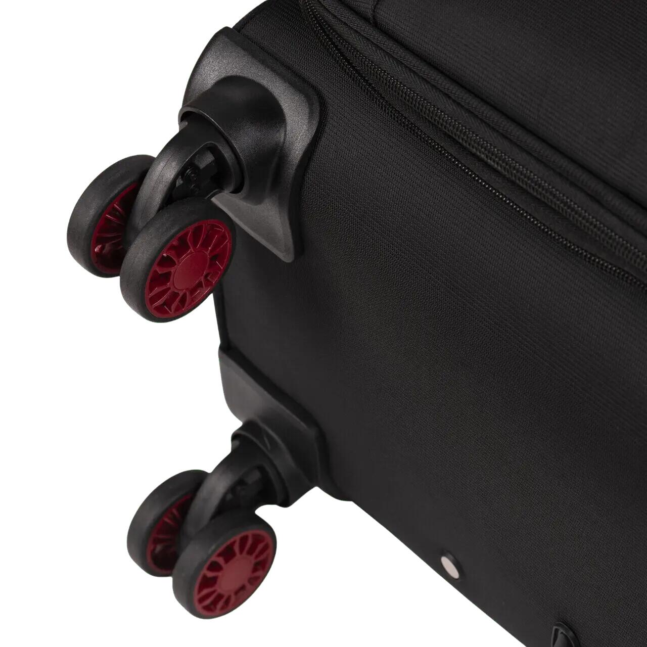 Ensemble de 3 valises DIPPER + sac cabine Wings NOIR 10/10