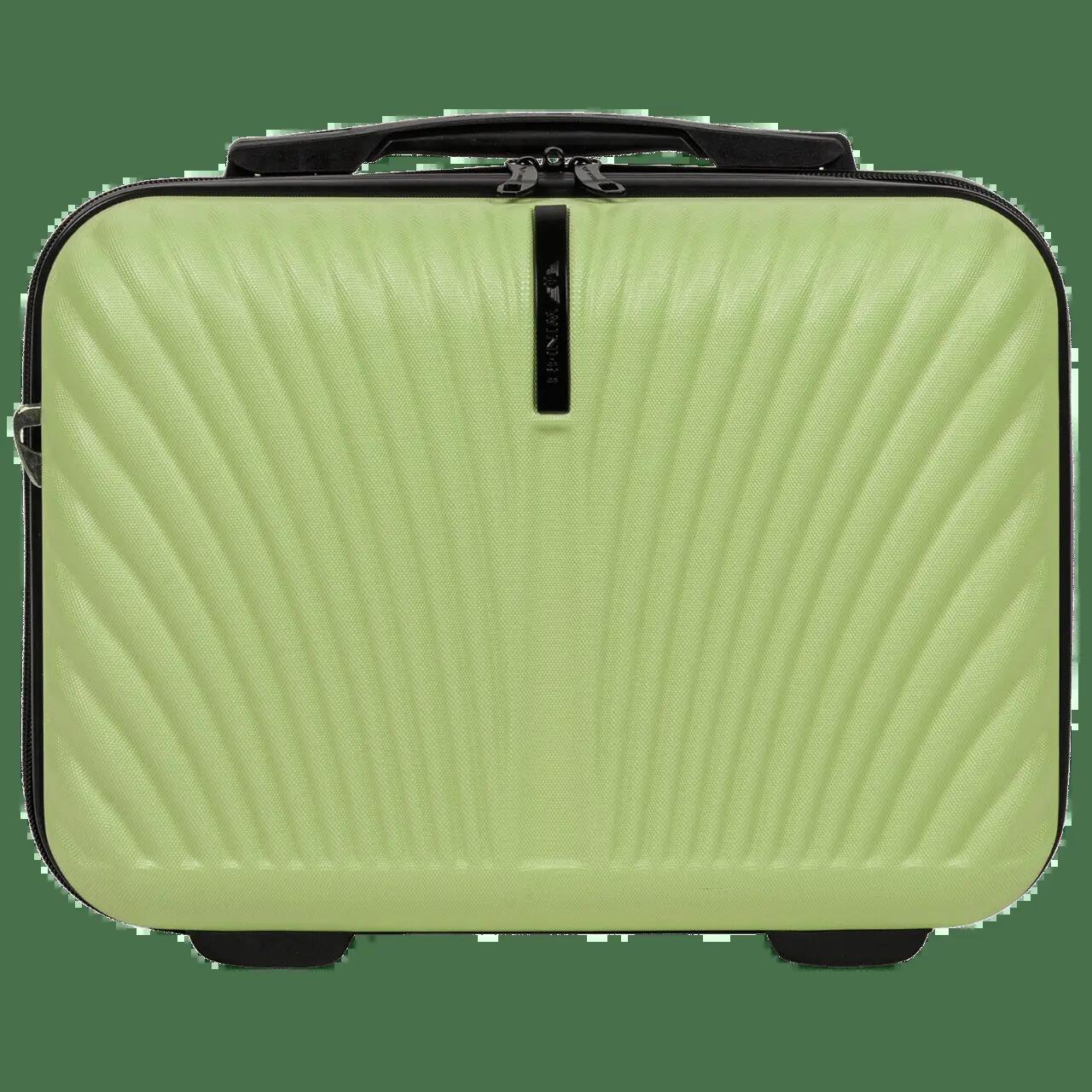WINGS SWAN-koffer, toilettas 14" PISTACHIO 3/6
