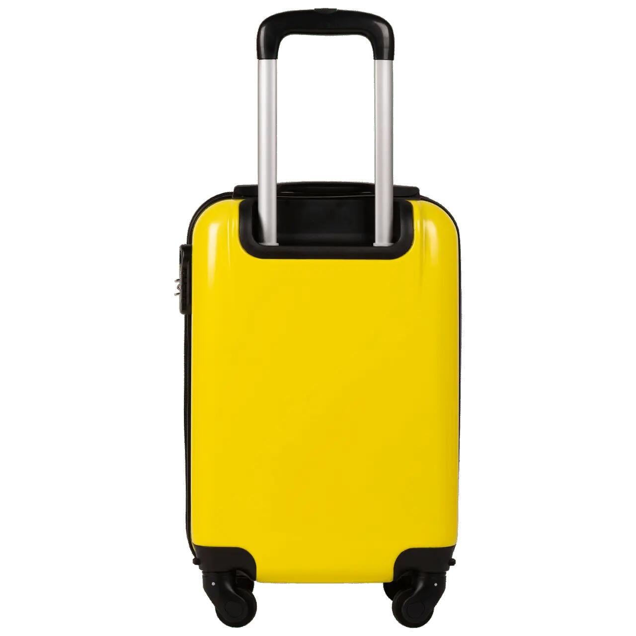 VALISE CABINE RIGIDE POUR ENFANTS WINGS JAUNE ROBOT XS 18" 3/10