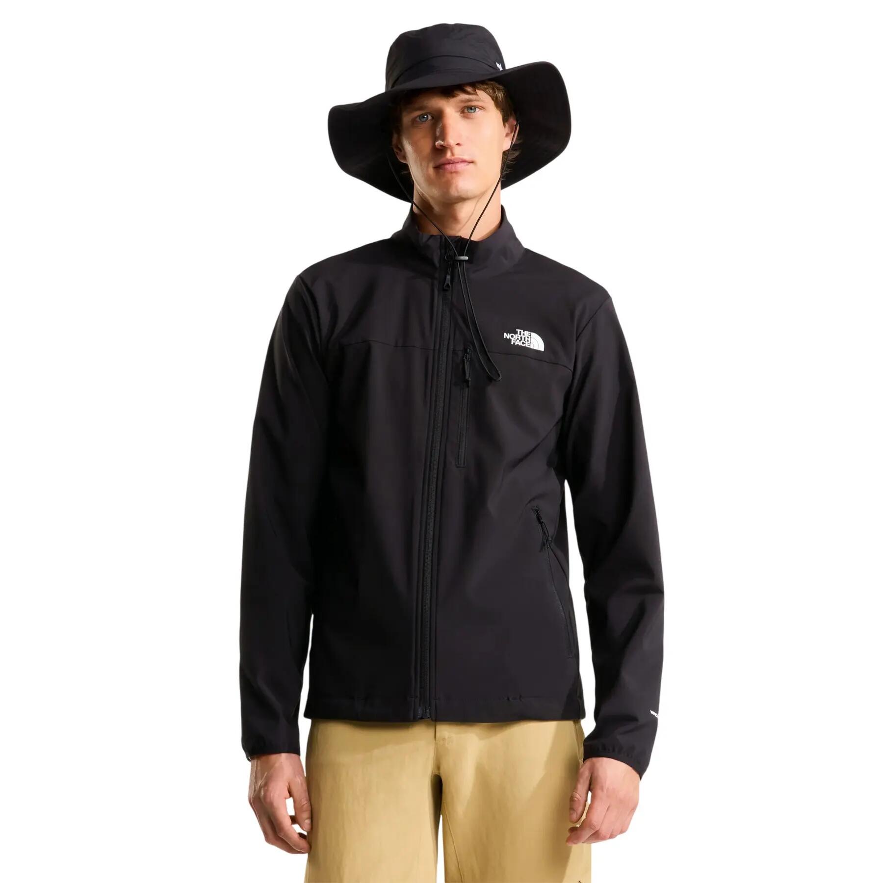 Giacca Soft Shell Uomo The North Face Nimble Nero 4/7