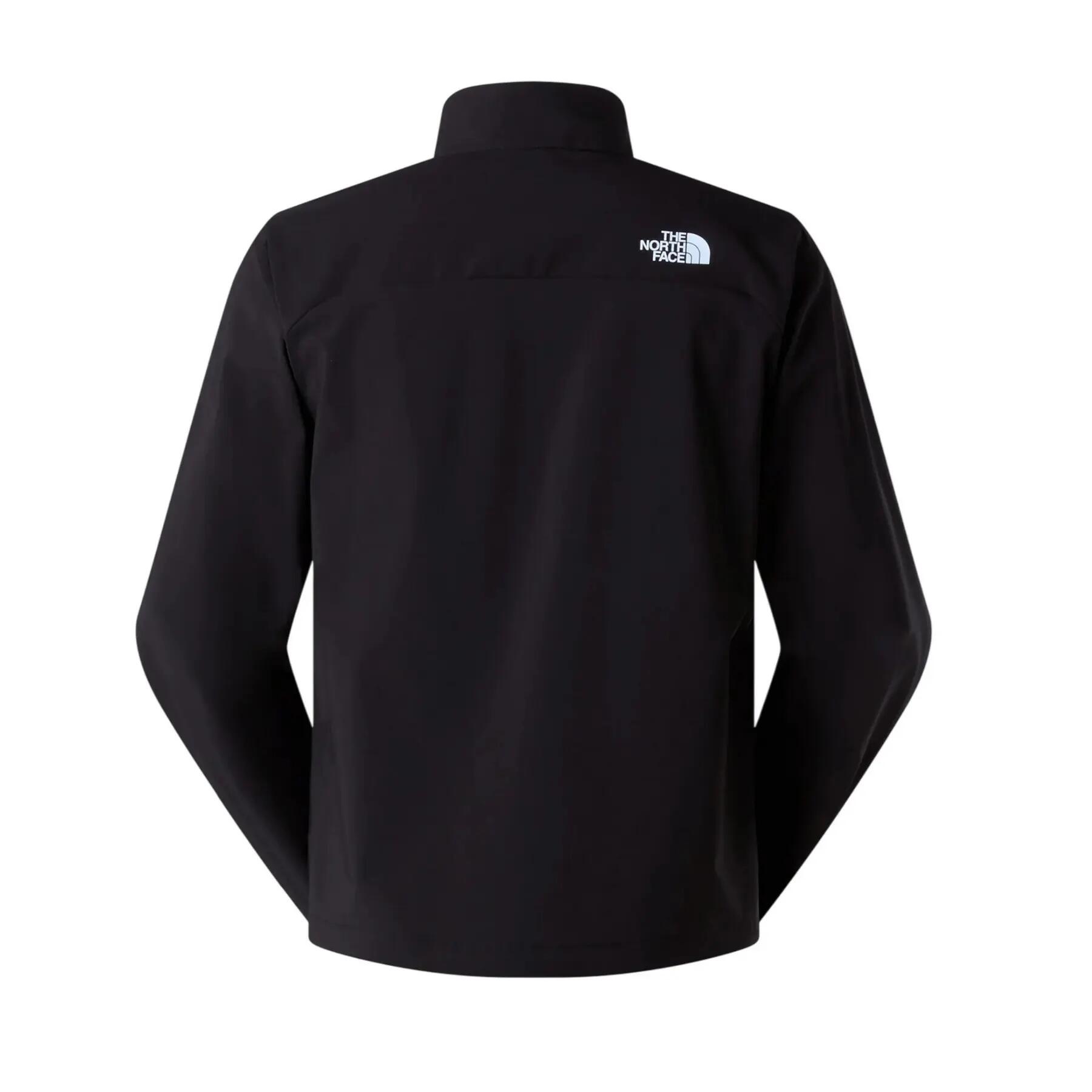 Giacca Soft Shell Uomo The North Face Nimble Nero 2/7