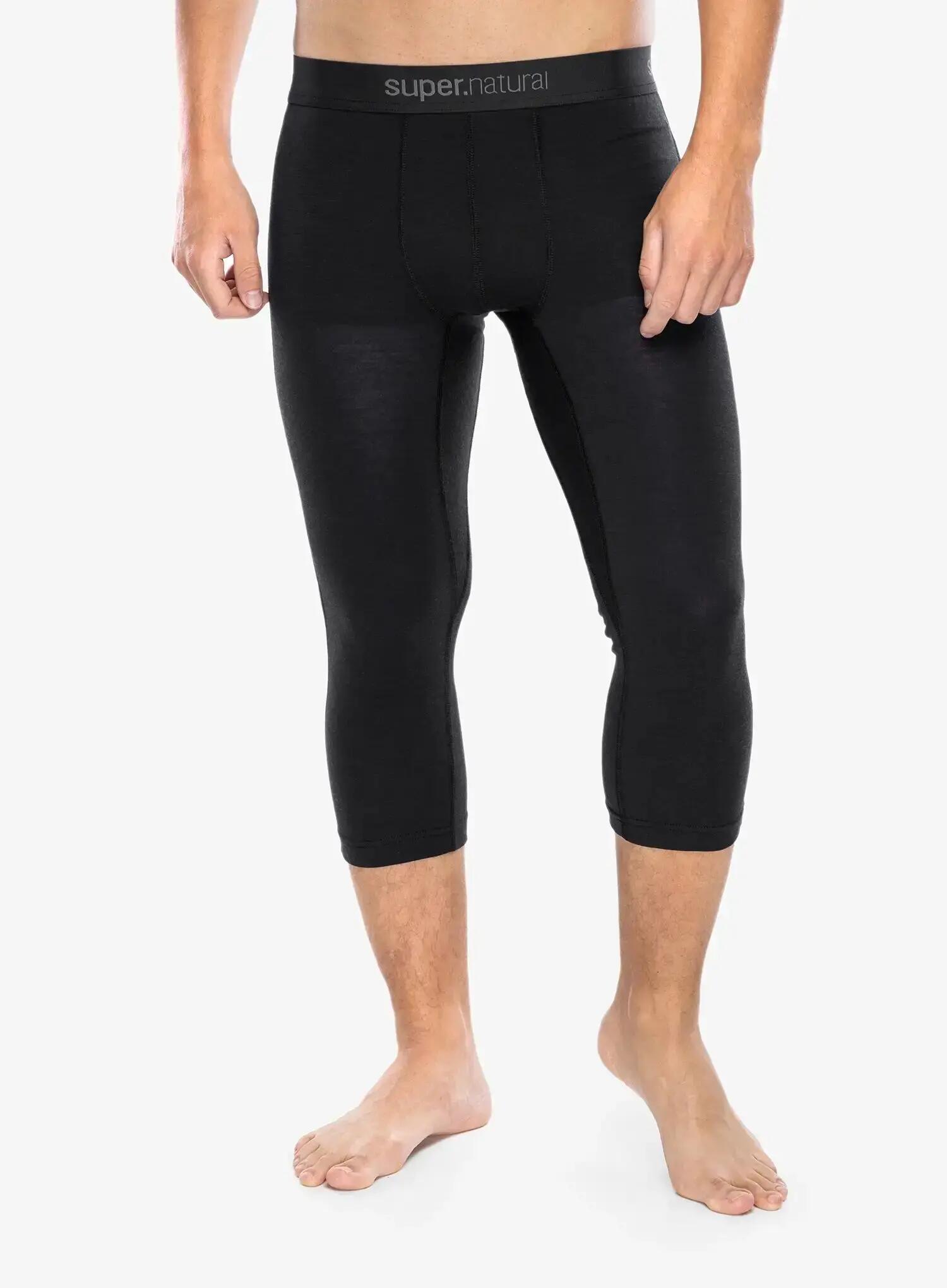 Spodnie termoaktywne 3/4 męskie SUPER.NATURAL Tundra 175 Short Tight 3/4 1/7