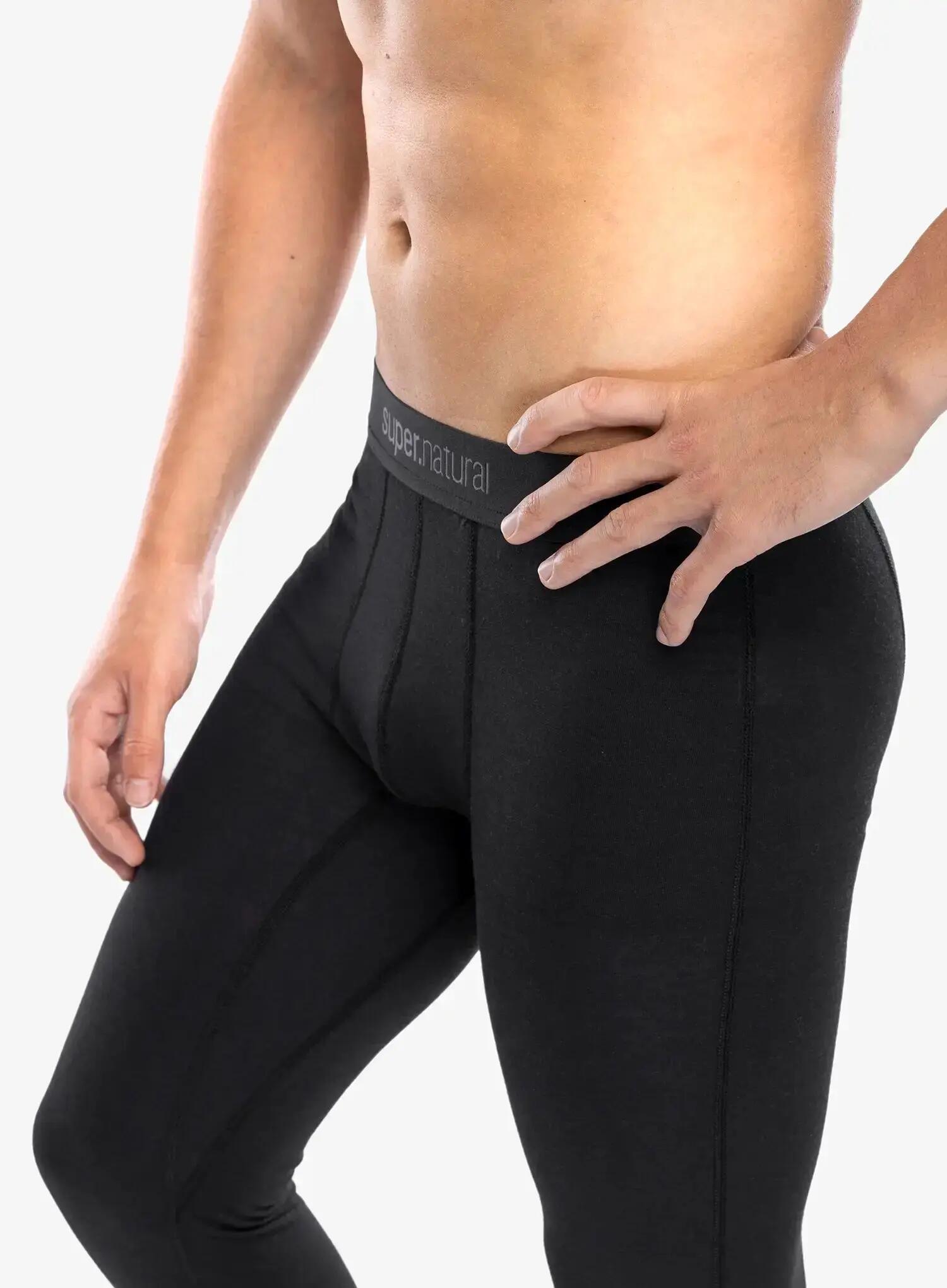 Spodnie termoaktywne 3/4 męskie SUPER.NATURAL Tundra 175 Short Tight 3/4 5/7