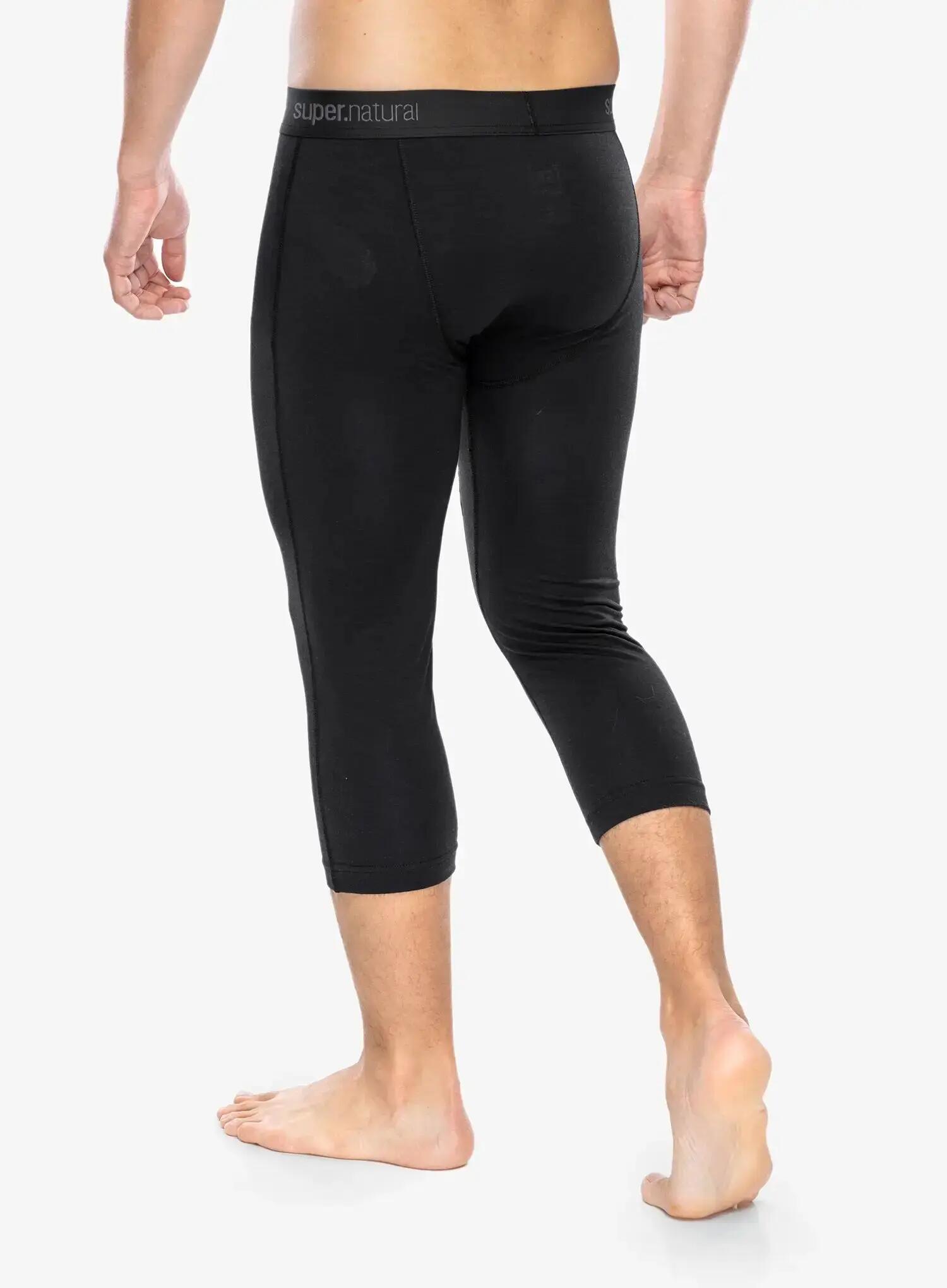 Spodnie termoaktywne 3/4 męskie SUPER.NATURAL Tundra 175 Short Tight 3/4 4/7