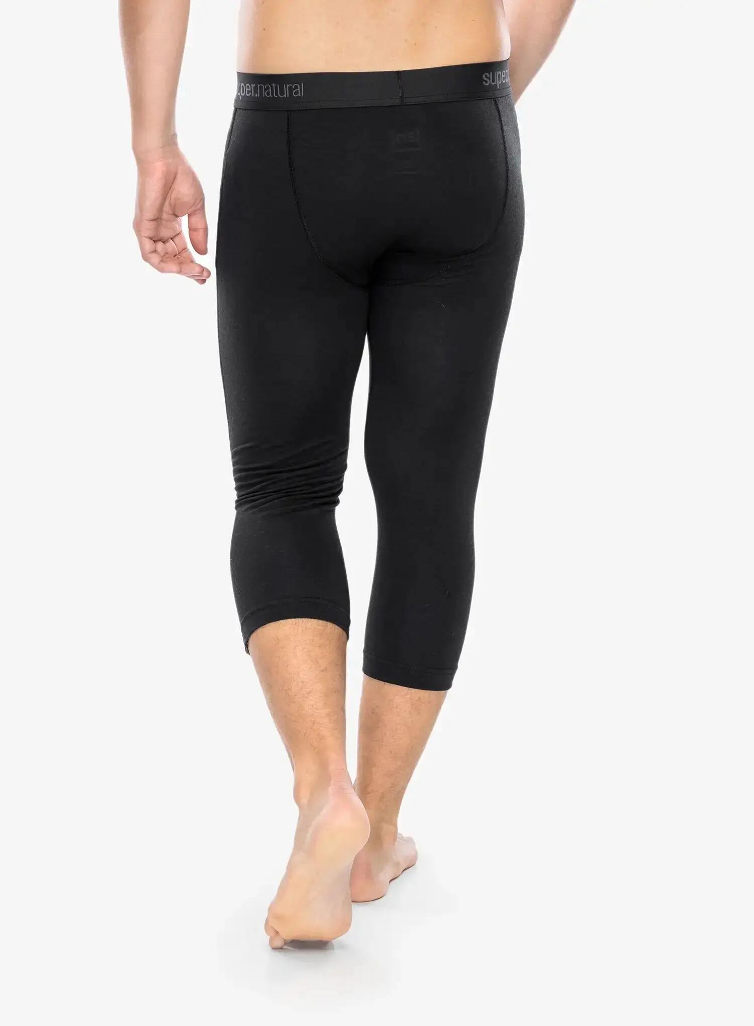 Spodnie termoaktywne 3/4 męskie SUPER.NATURAL Tundra 175 Short Tight 3/4 2/7