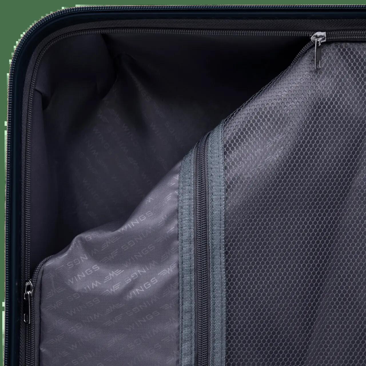 Valise moyenne Wings COCKATIEL polypropylène 24" BLEU 10/10