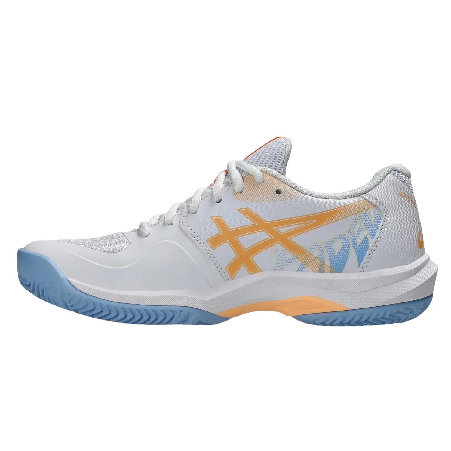 Scarpe SportiveDonna Asics Gel Game Bianco Arancio Incandescenza 3/7