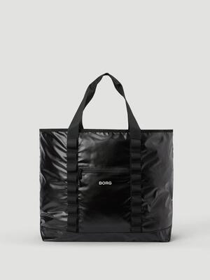 bjorn_borg BORG GLOSSY RIPSTOP TOTE 28L — borsa tote nera