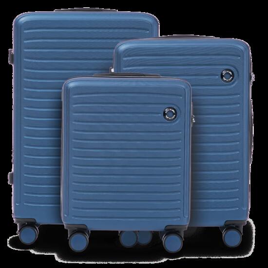 Ensemble de 3 valises Wings ABS+ COOT Bleu Moyen