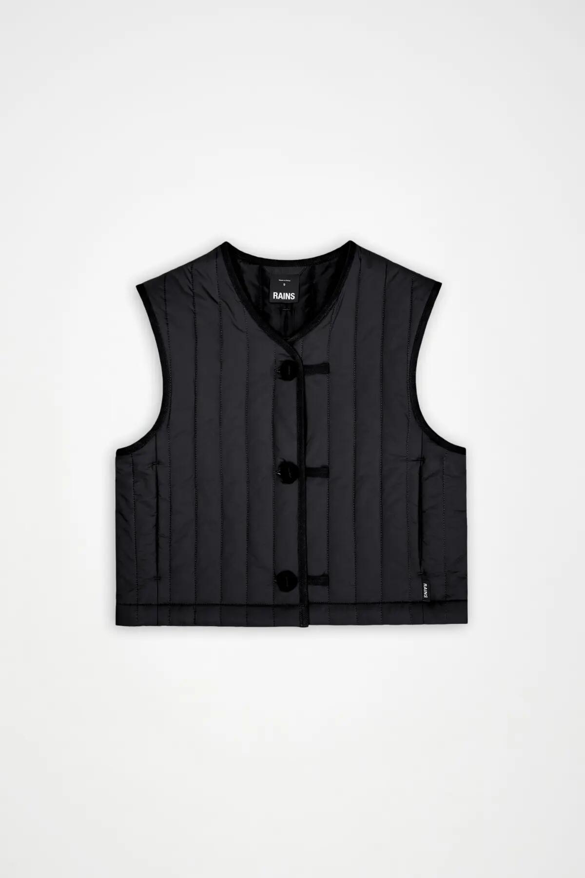 Rains Modelo 21980r Banja Short Liner Vest T1 Cor Preto 4/5