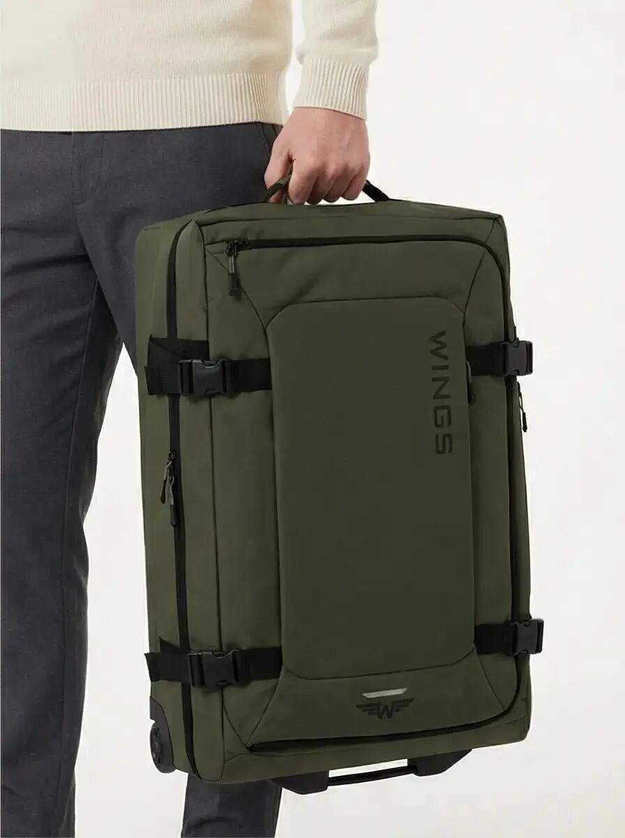 WINGS Valise souple grande 28" ROOK vert foncé 5/10
