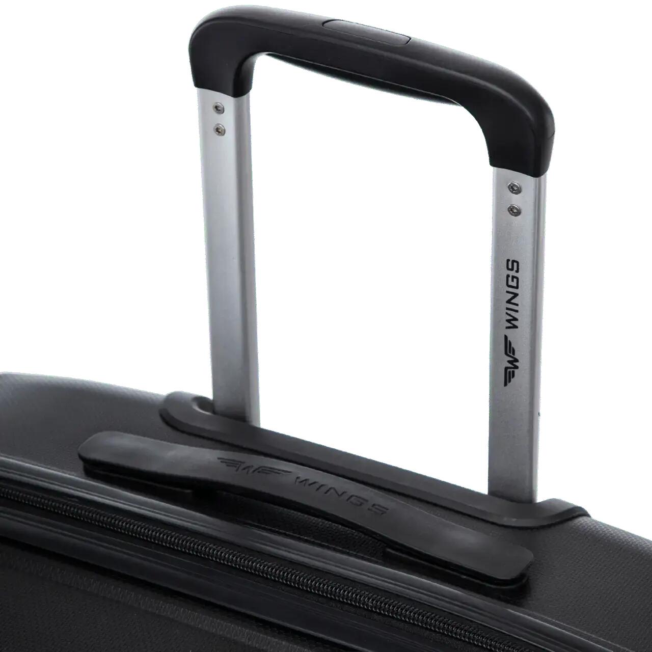 Valise cabine Wings COCKATIEL polypropylène 20" NOIR 9/10