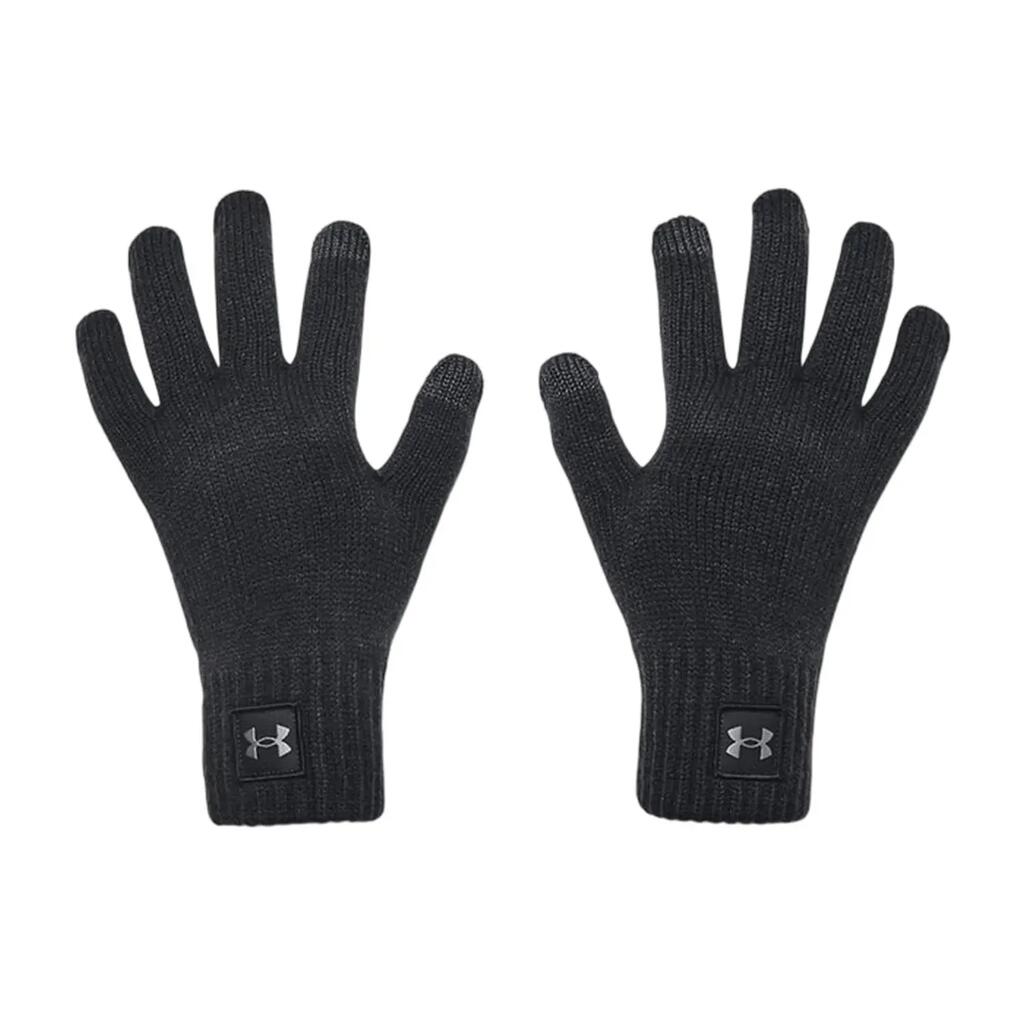 Mens Halftime Fleece Winter Gloves (Black)