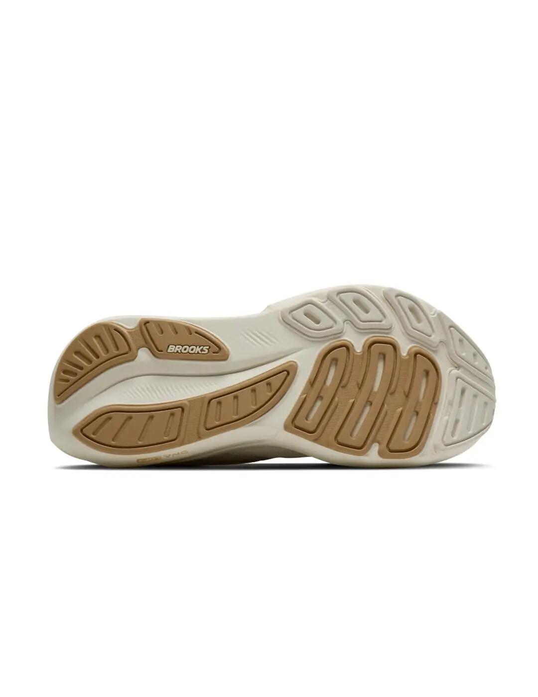 Course et trail pour femme Brooks Revel 9 Beige. 5/5