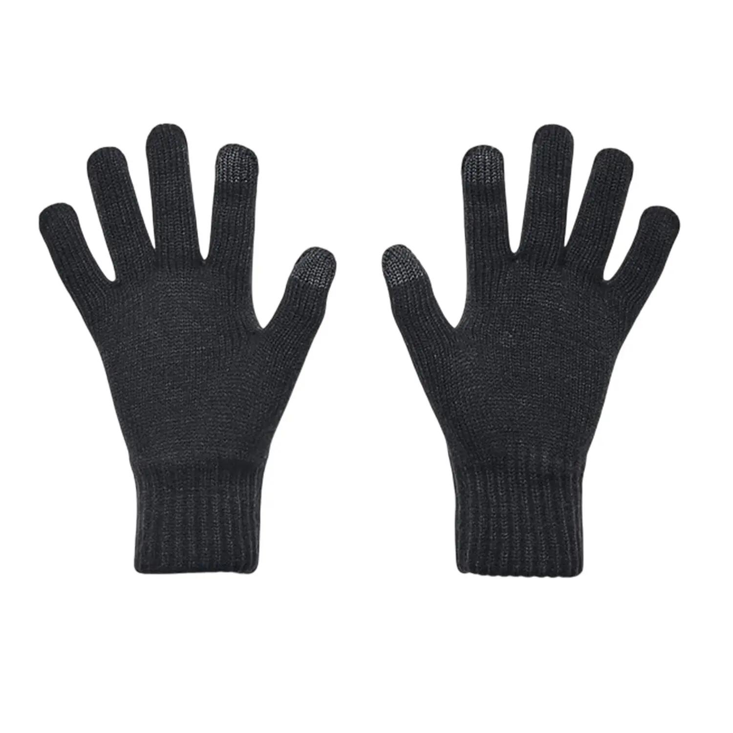 Guanti Invernali Pile Uomo Under Armour Halftime Nero 2/4
