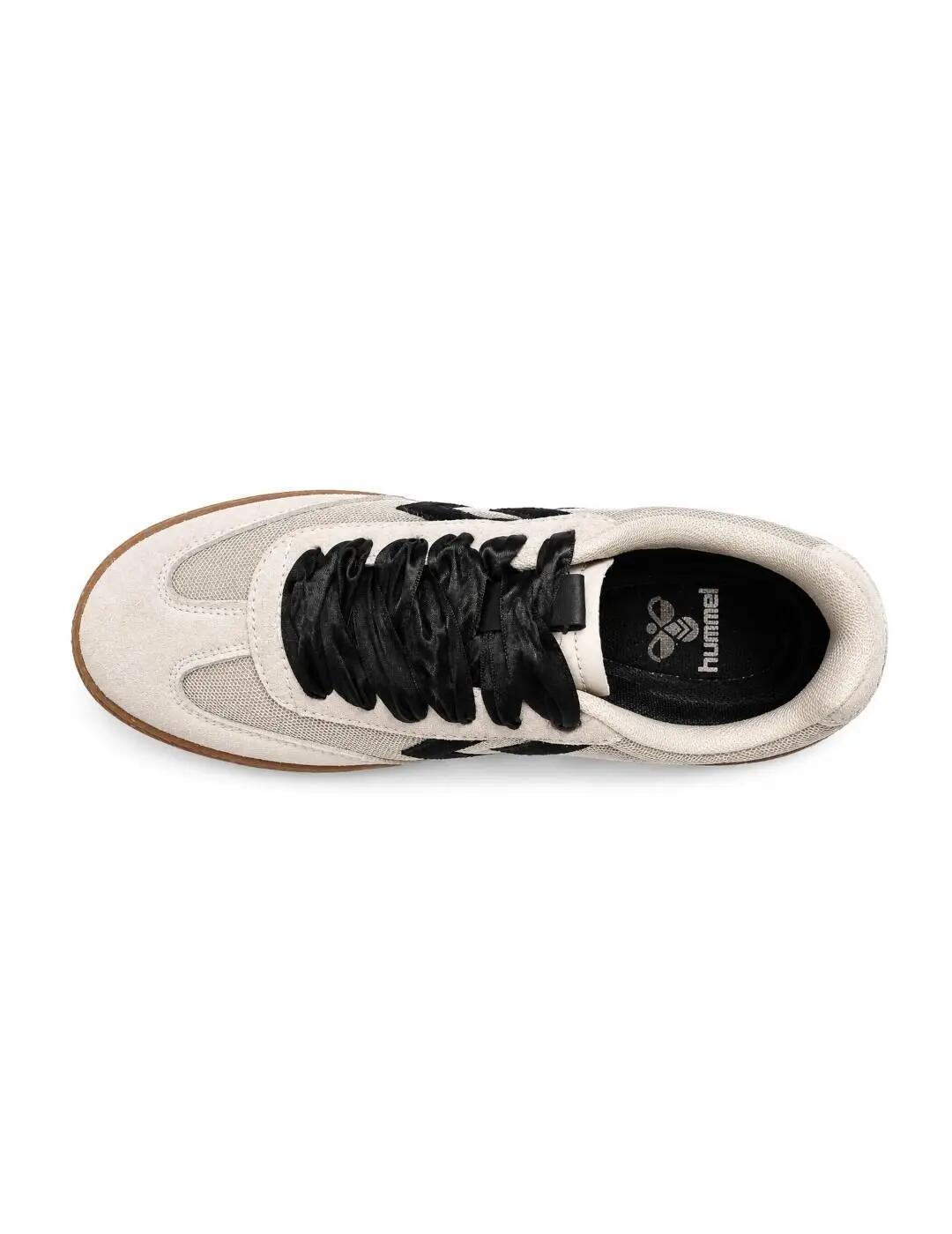 Sneakers da donna Hummel Princess beige. 3/4