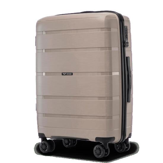 Valise moyenne Wings HAWFINCH 2.0 polypropylène 24" CHAMPAGNE