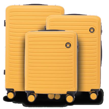 Walizka KABINOWA Wings ABS+ COOT 20" Yellow