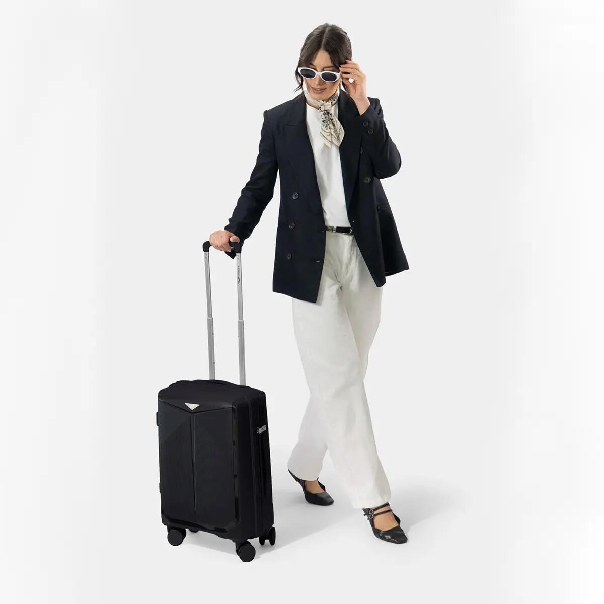 Valise cabine Wings COCKATIEL polypropylène 20" NOIR 2/10