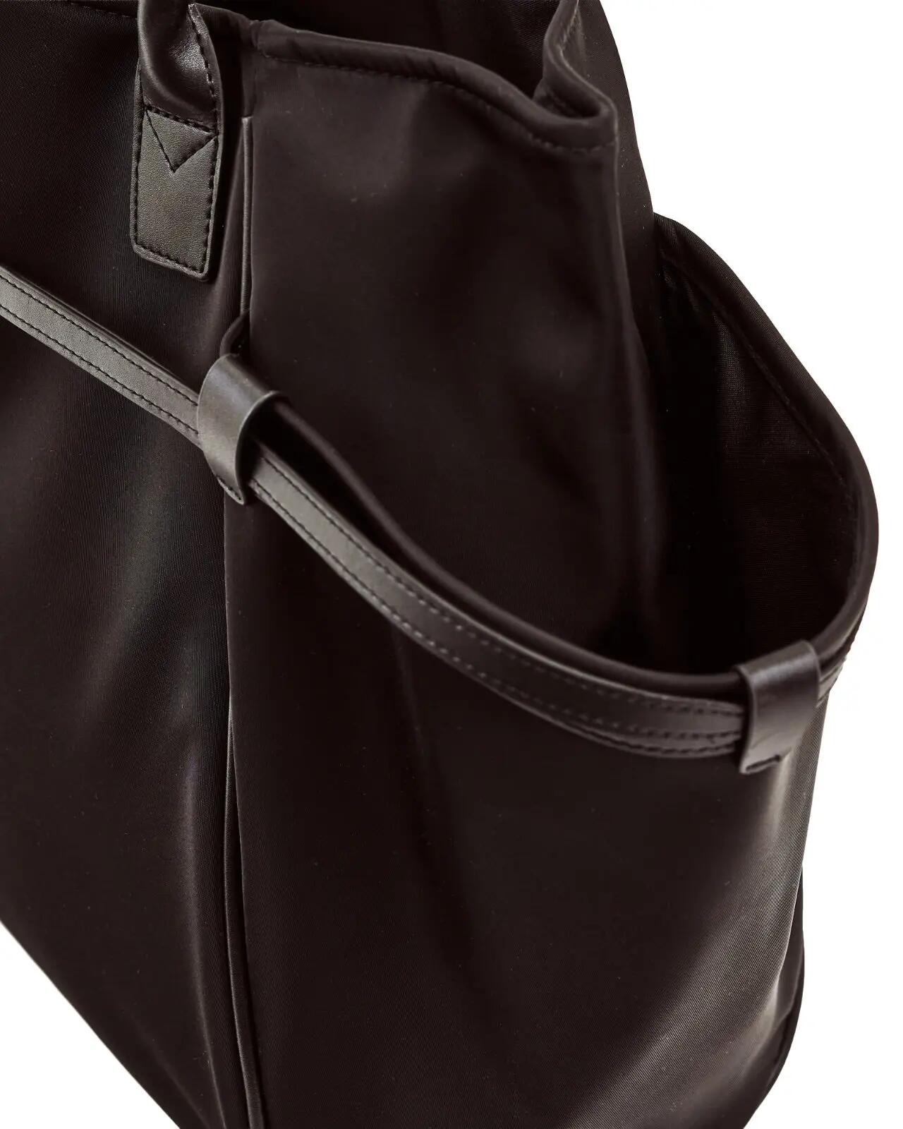 WINGS ROSELLA shopper tas met afneembare make-uptas en riem voor koffer ZWART 6/10