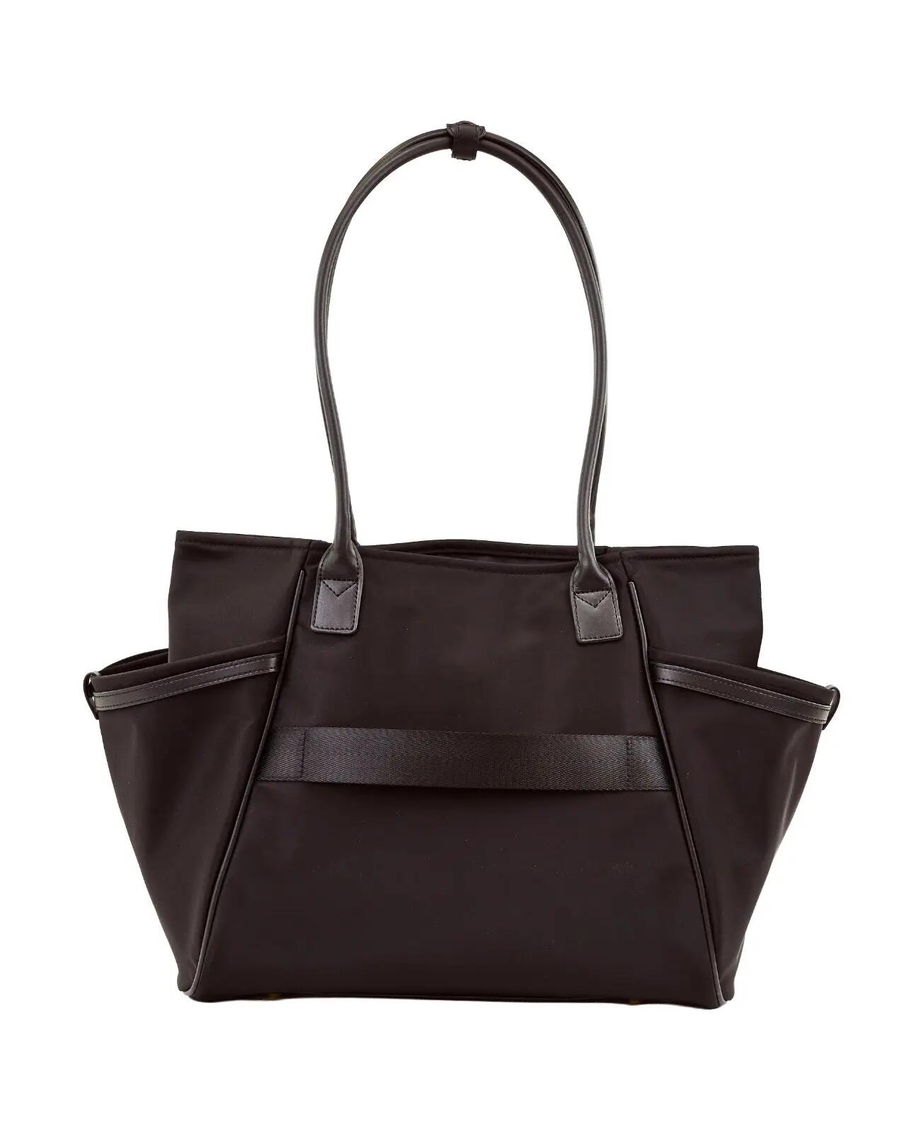WINGS ROSELLA shopper tas met afneembare make-uptas en riem voor koffer ZWART 5/10