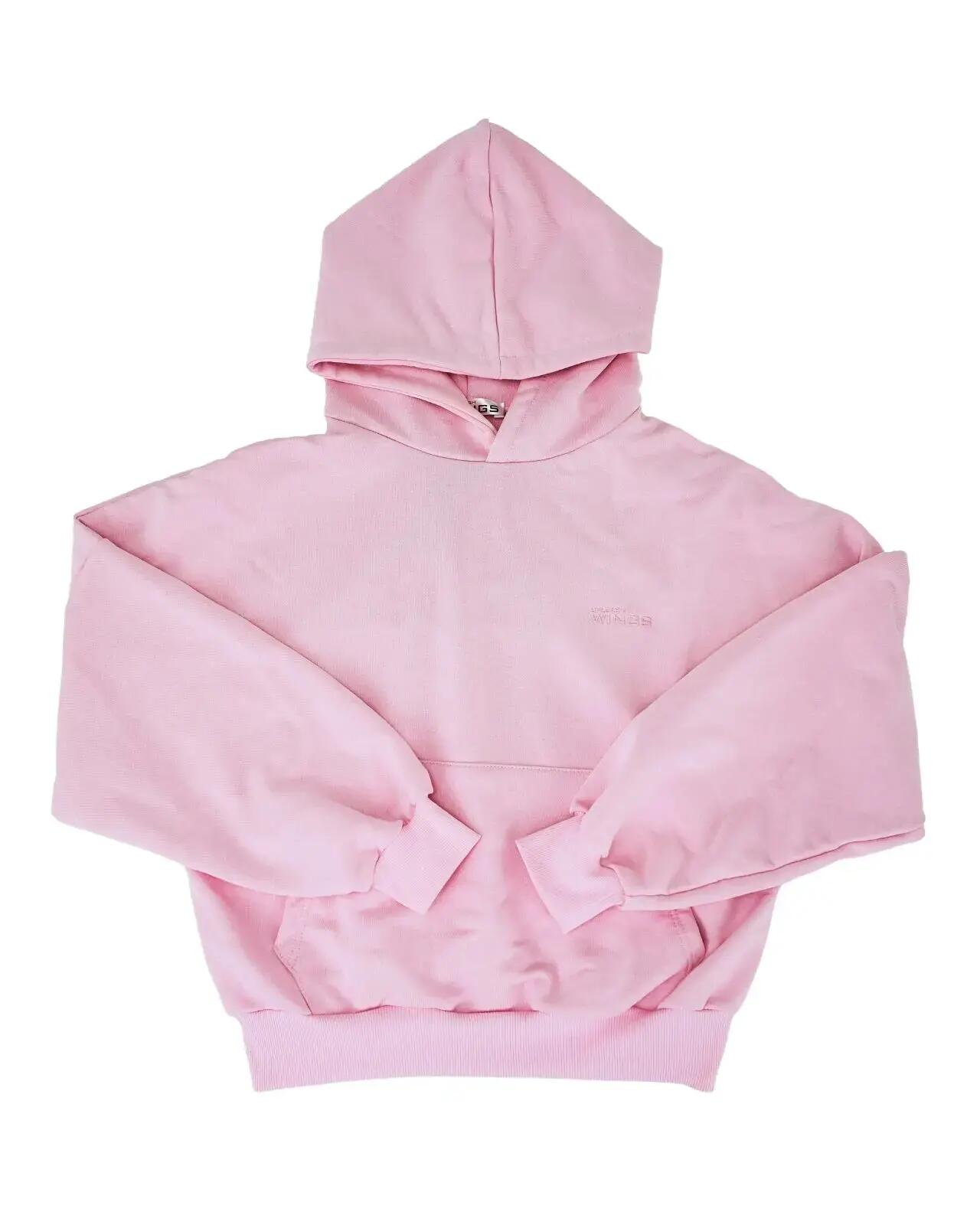 Oversized dameshoodie UNLEASH WINGS PINK 5/8