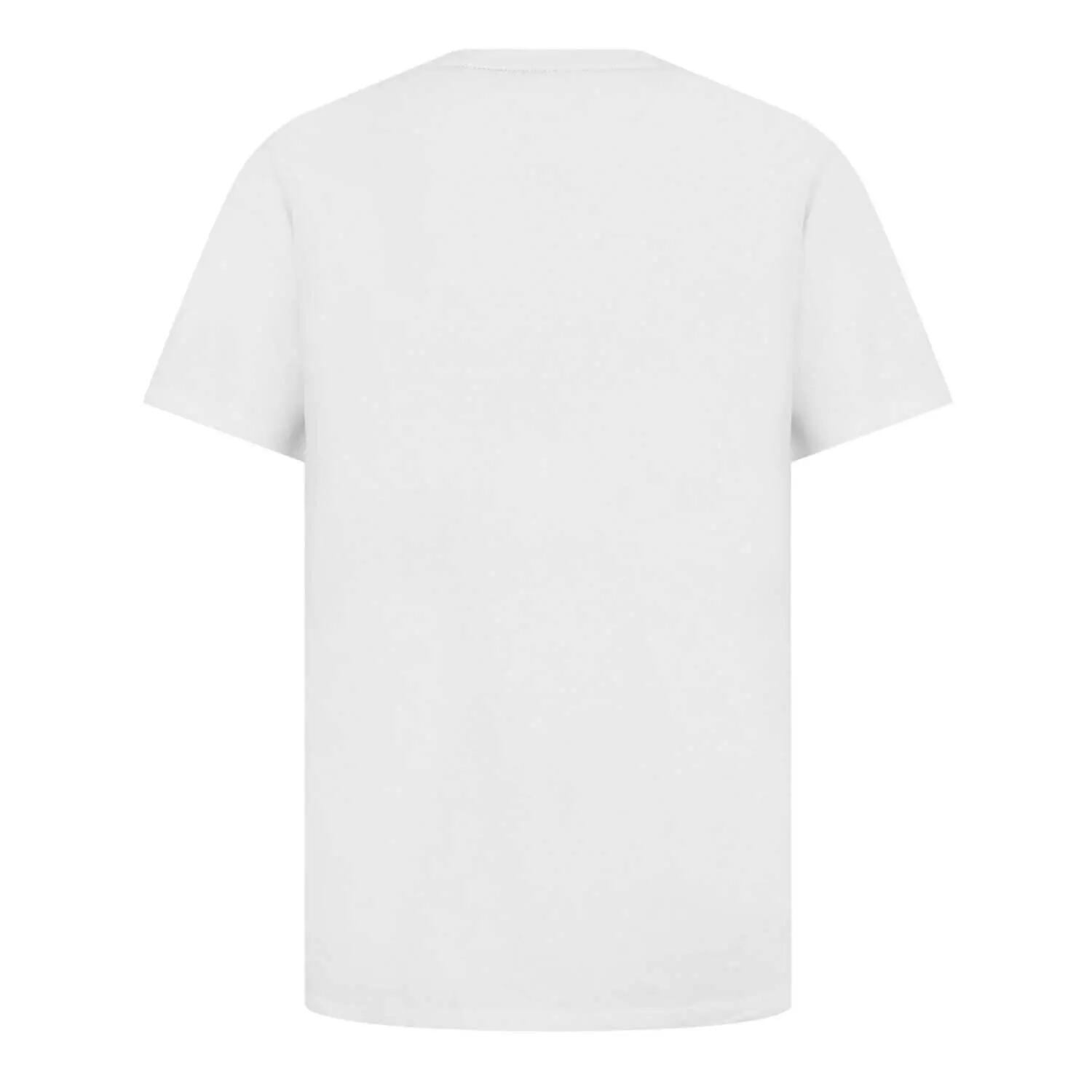 Maglietta Arancio Cotone Premium Uomo Boss Bianco Spento 2/3