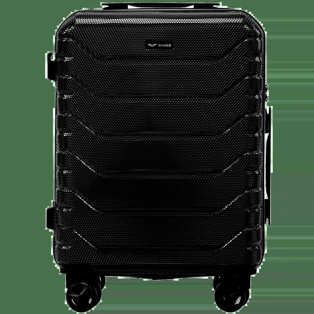 WINGS CRAKE 20" BLACK handbagagekoffer 4/10