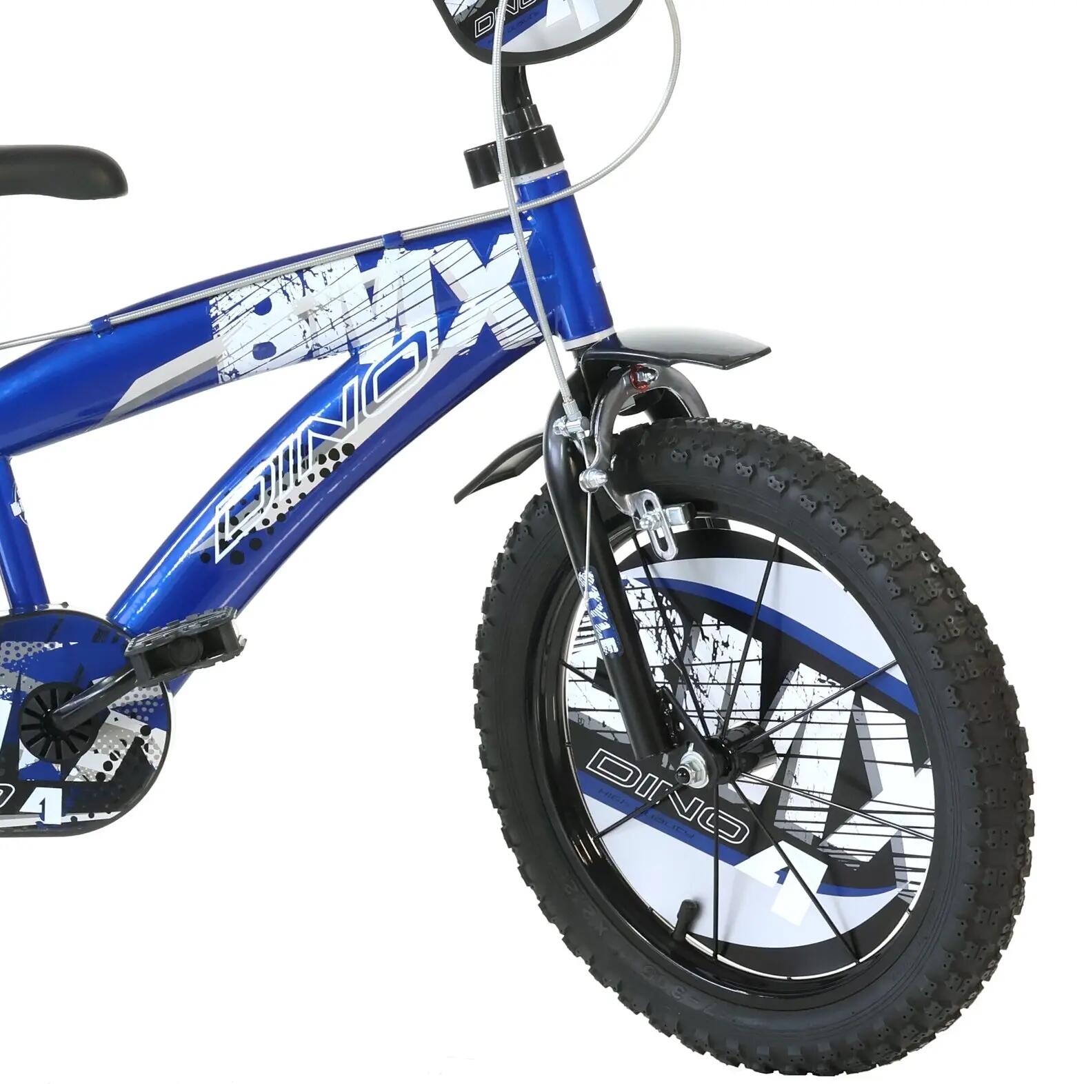 Bicicletta Bambino 16" BMX 5-7 anni Blu 4/5
