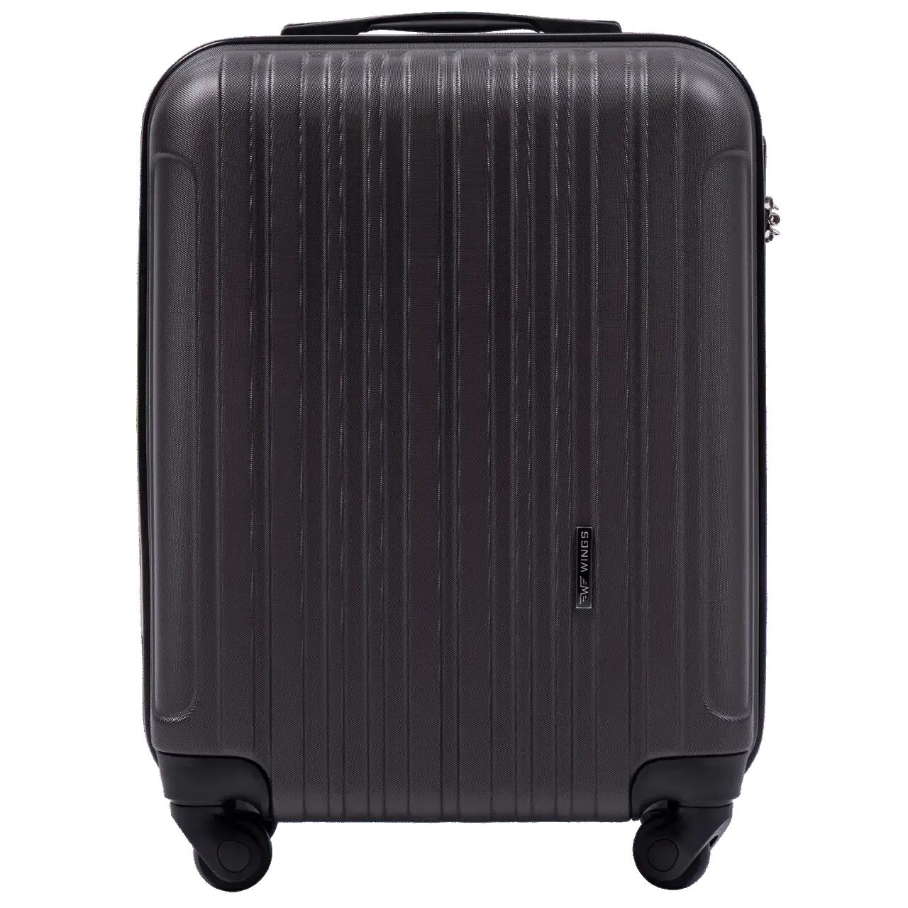 VALISE DE CABINE WINGS FLAMINGO 20" GRIS FONCÉ 2/6