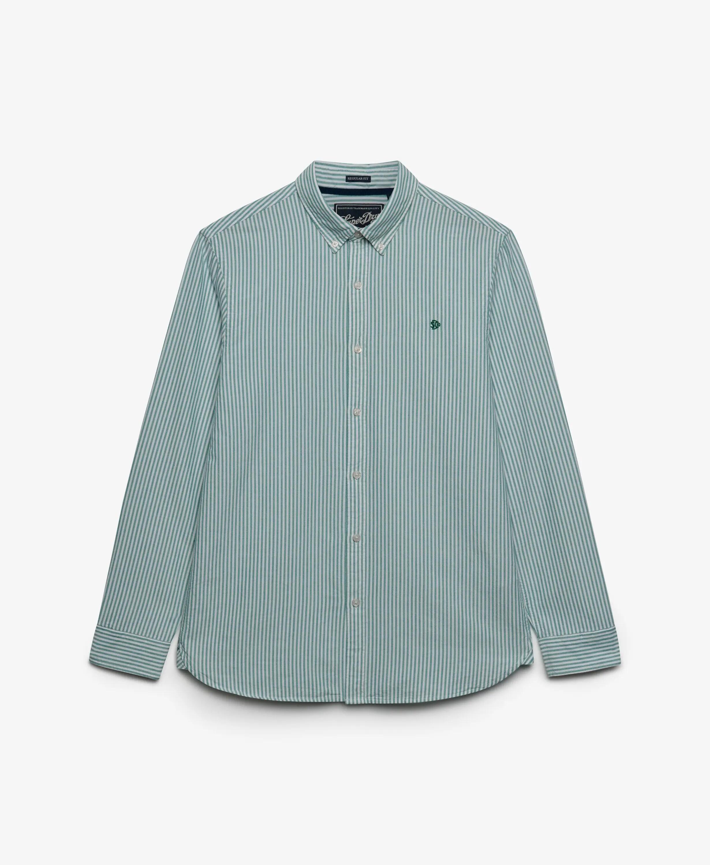superdry Camicia Classic Oxford manica lunga in cotone biologico 7/7