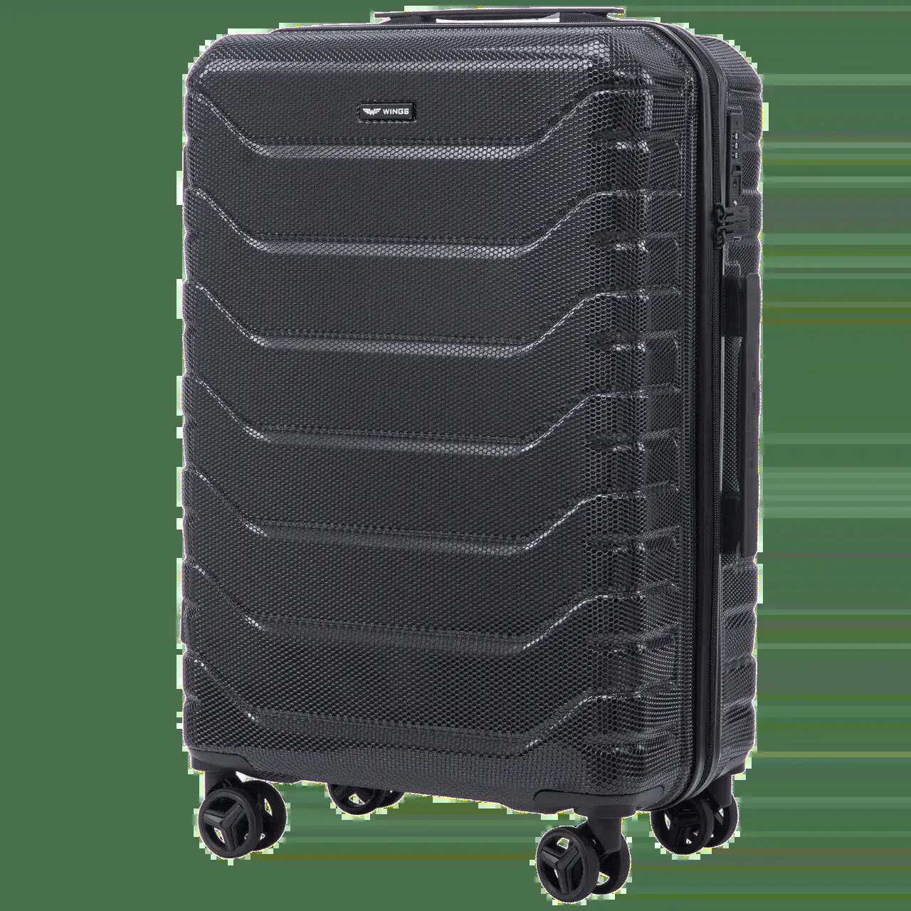 Set van 3 koffers Wings CRAKE POLYCARBON 100% ZWART S/M/L 4/10