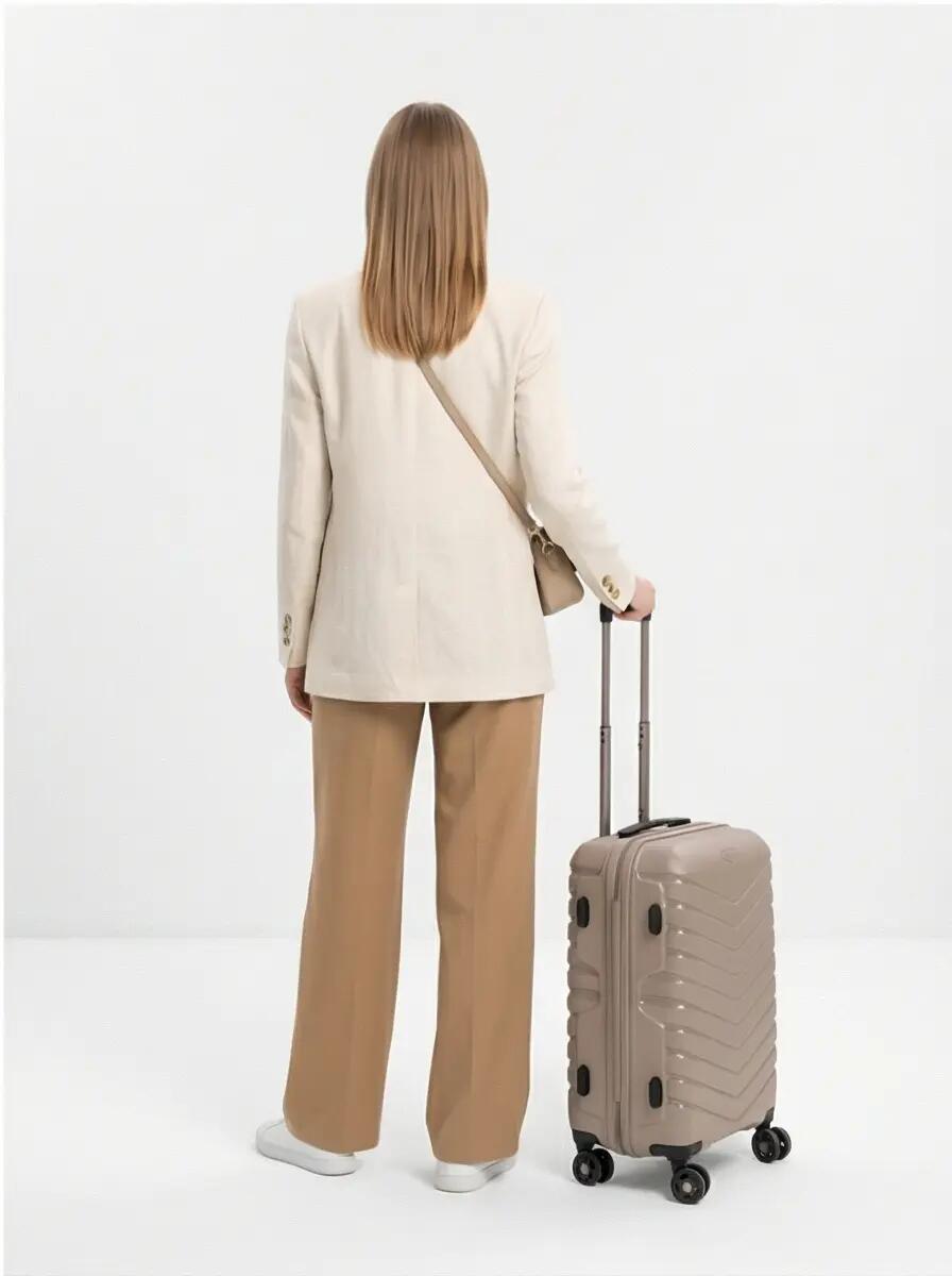 Valise cabine Wings PHOENIX en polypropylène 20" champagne 4/10