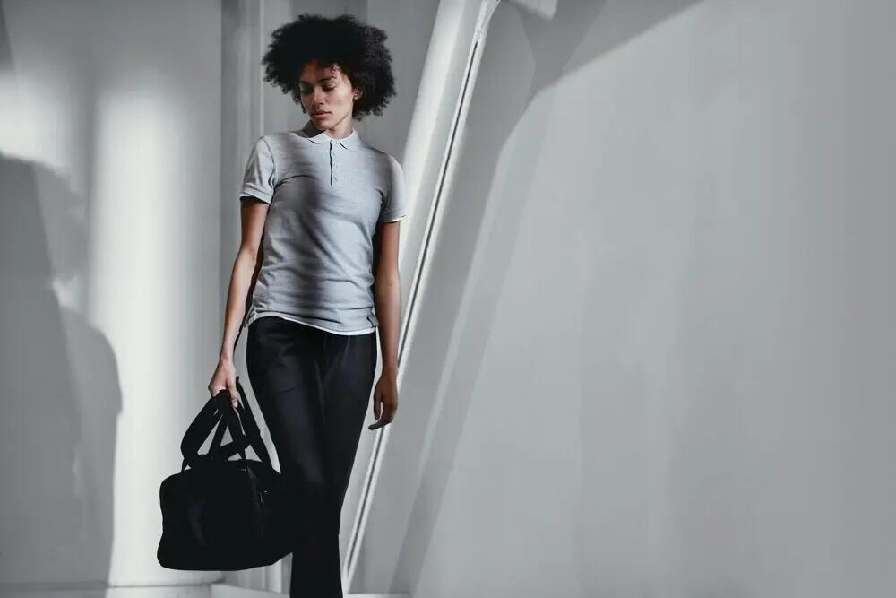 craft Bolsa Transit 35L — 100% poliéster, negro 2/3