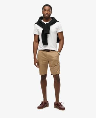 Superdry vintage chino shorts – slim, katoen met elastaan
