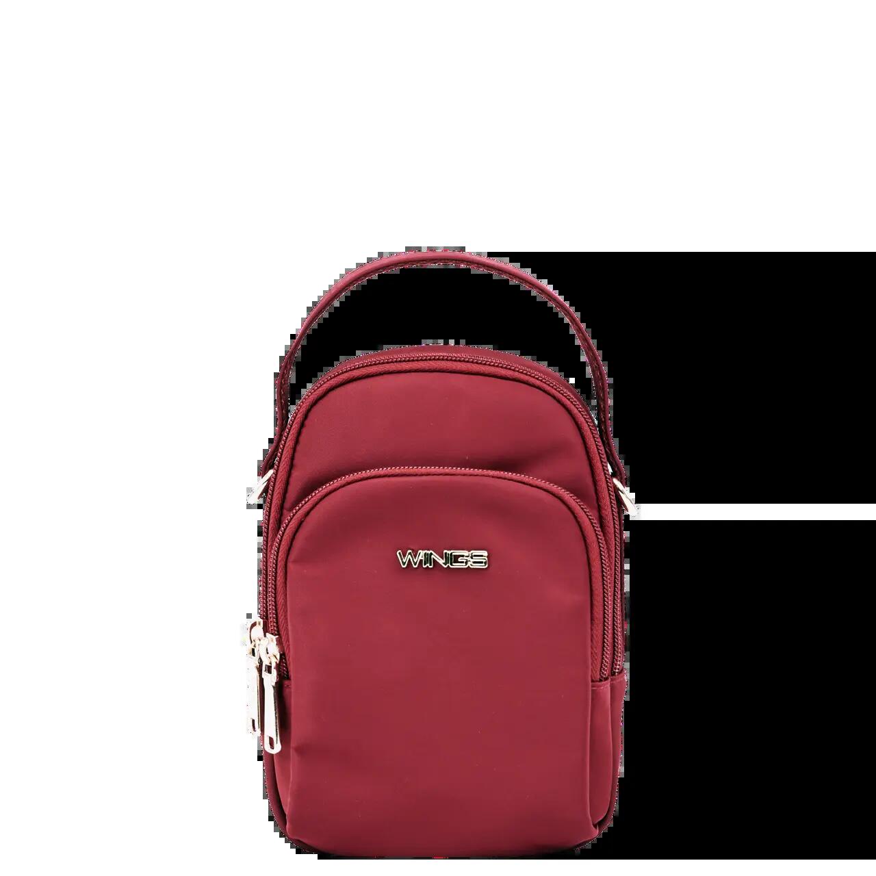 Kleine ROSELLA DARK RED crossbodytas 6/8