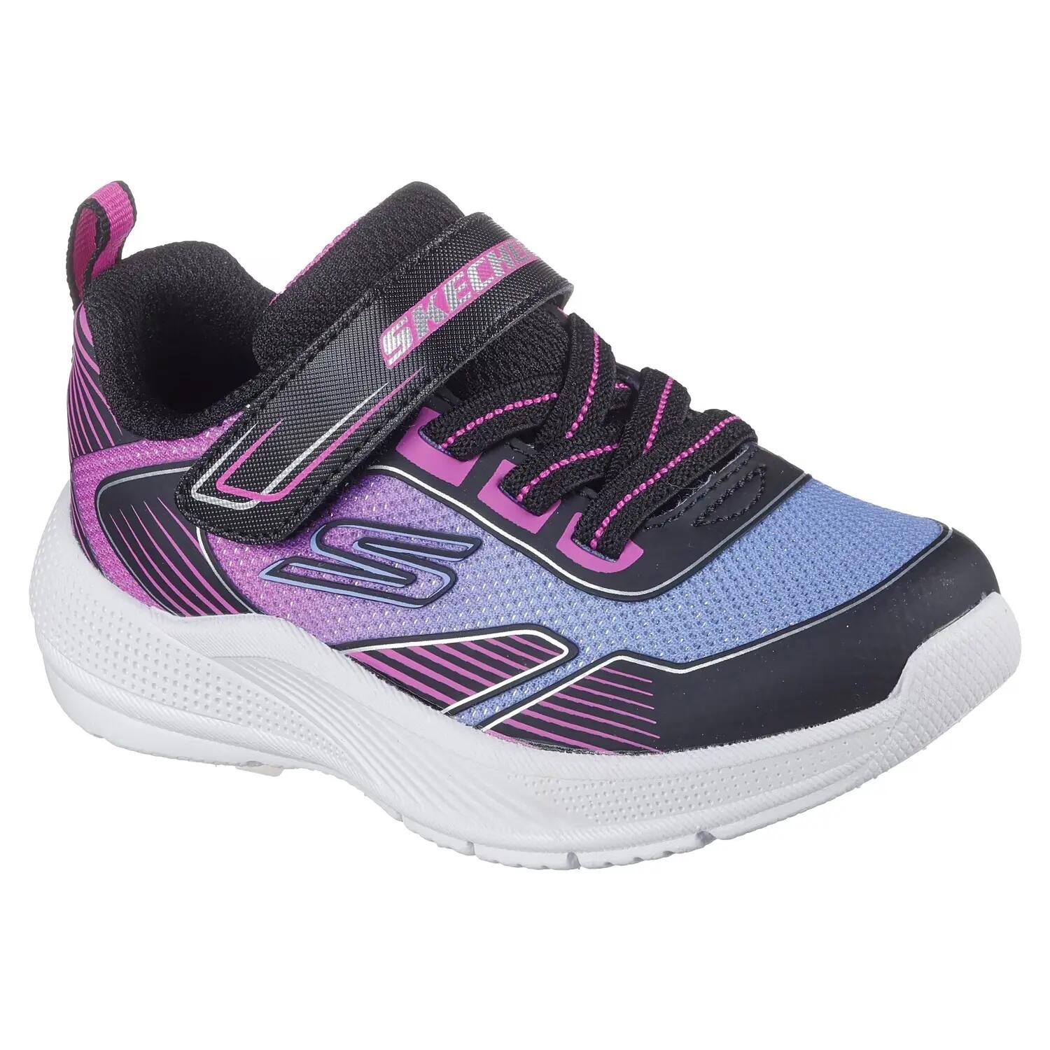 Scarpe Sportive Maglia A ReteBambini Skechers Microspec Nero Rosa 4/5