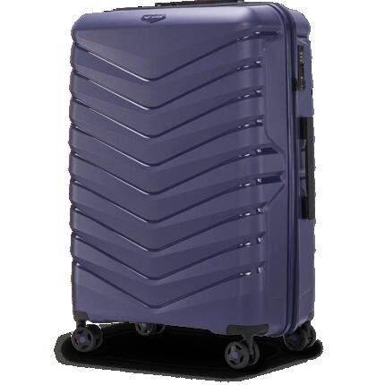 Ensemble de 3 valises Wings PHOENIX polypropylène NOIR