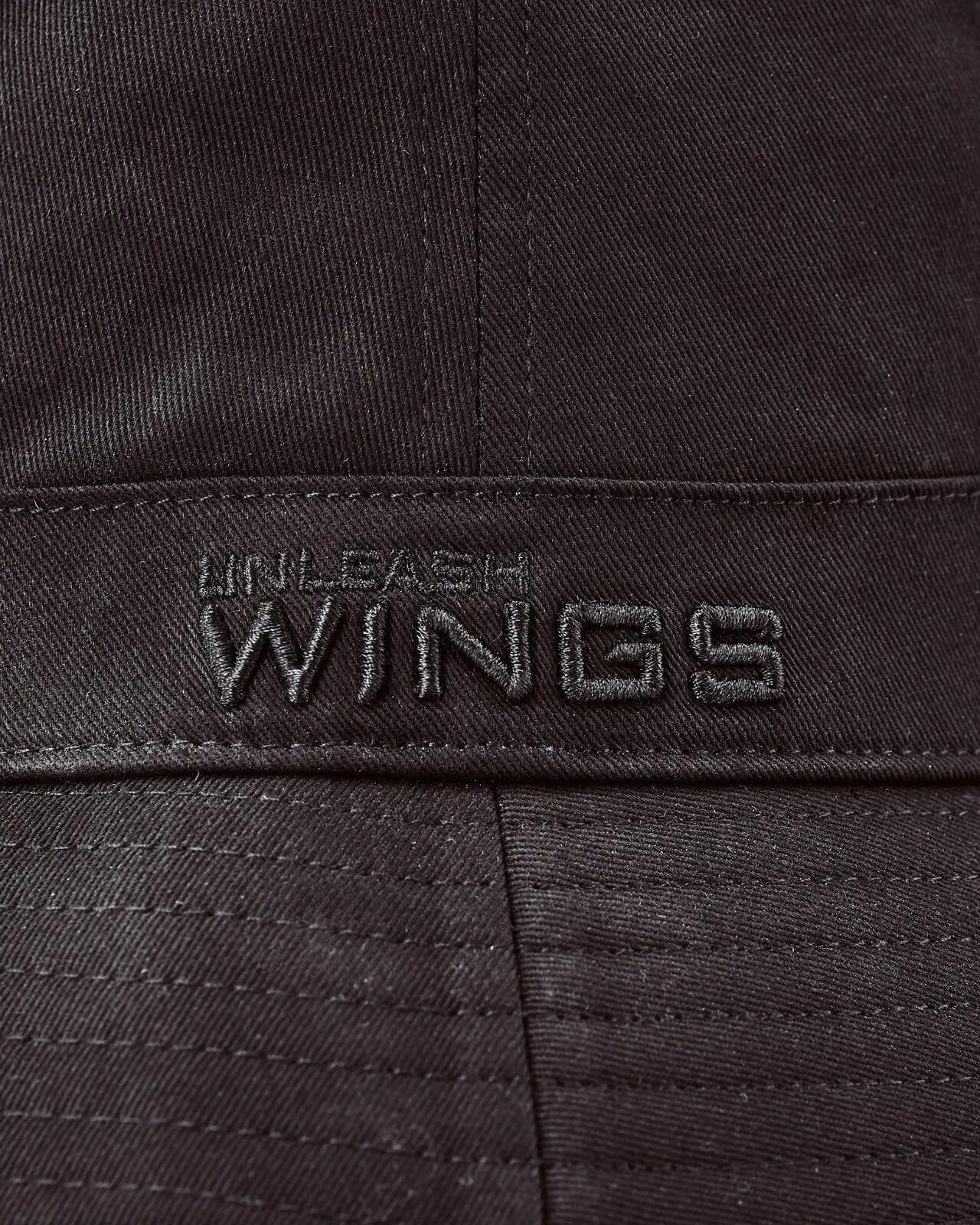 Chapeau seau WINGS UNLEASH chapeau en coton NOIR 5/5