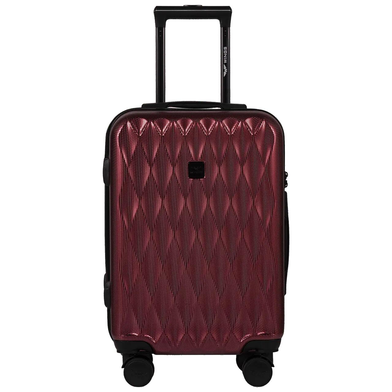 Valise cabine Wings PC Golden Eagle 20" ROUGE VIN 2/9