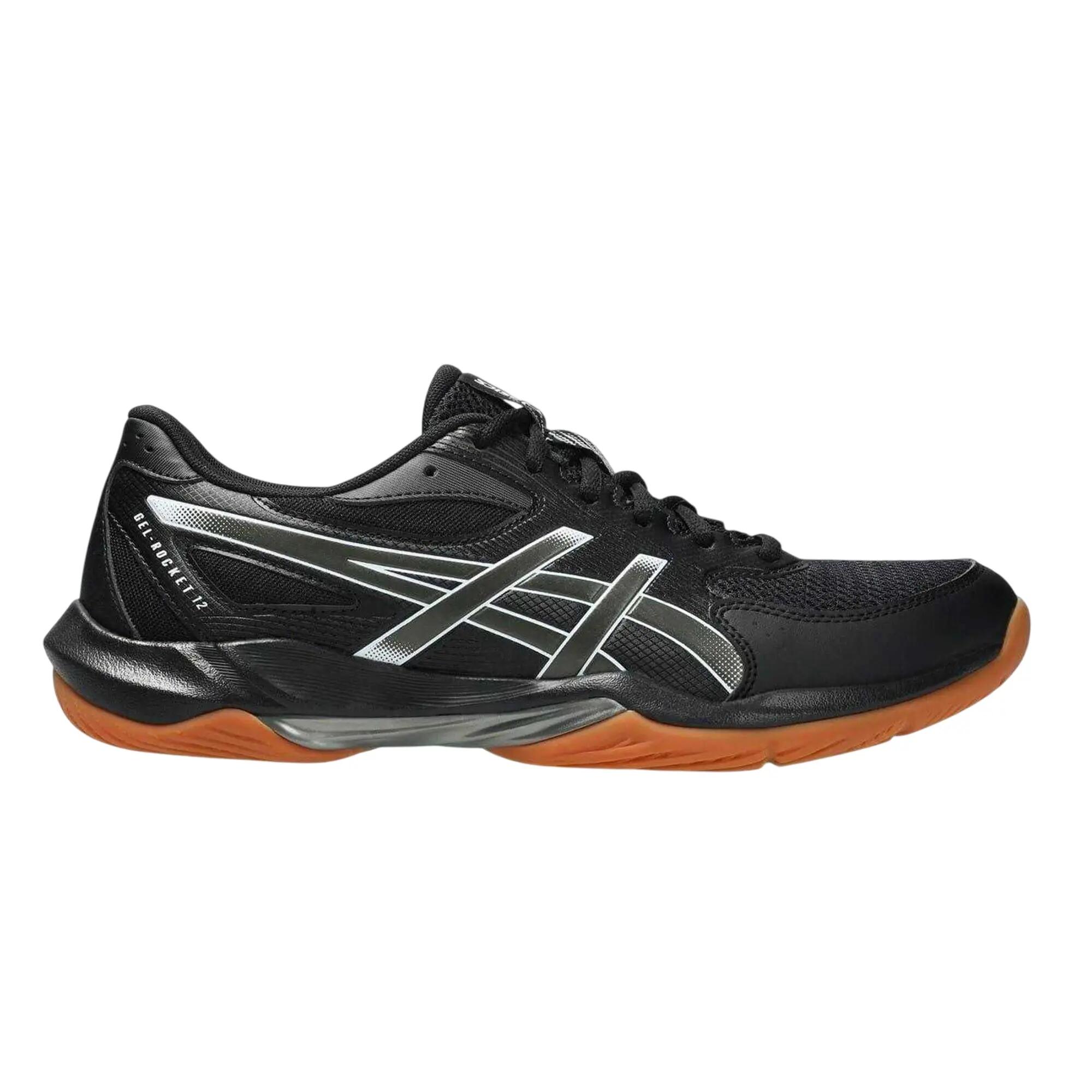 Zapatos para Pista Cubierta Balón de Balonmano para Hombre Negro, Gunsmoke Negro 4/7