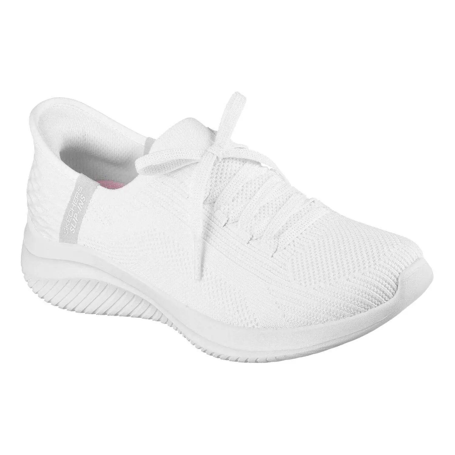 Dames Ultra Flex 3.0  Briljante Trainers (Wit) 4/15