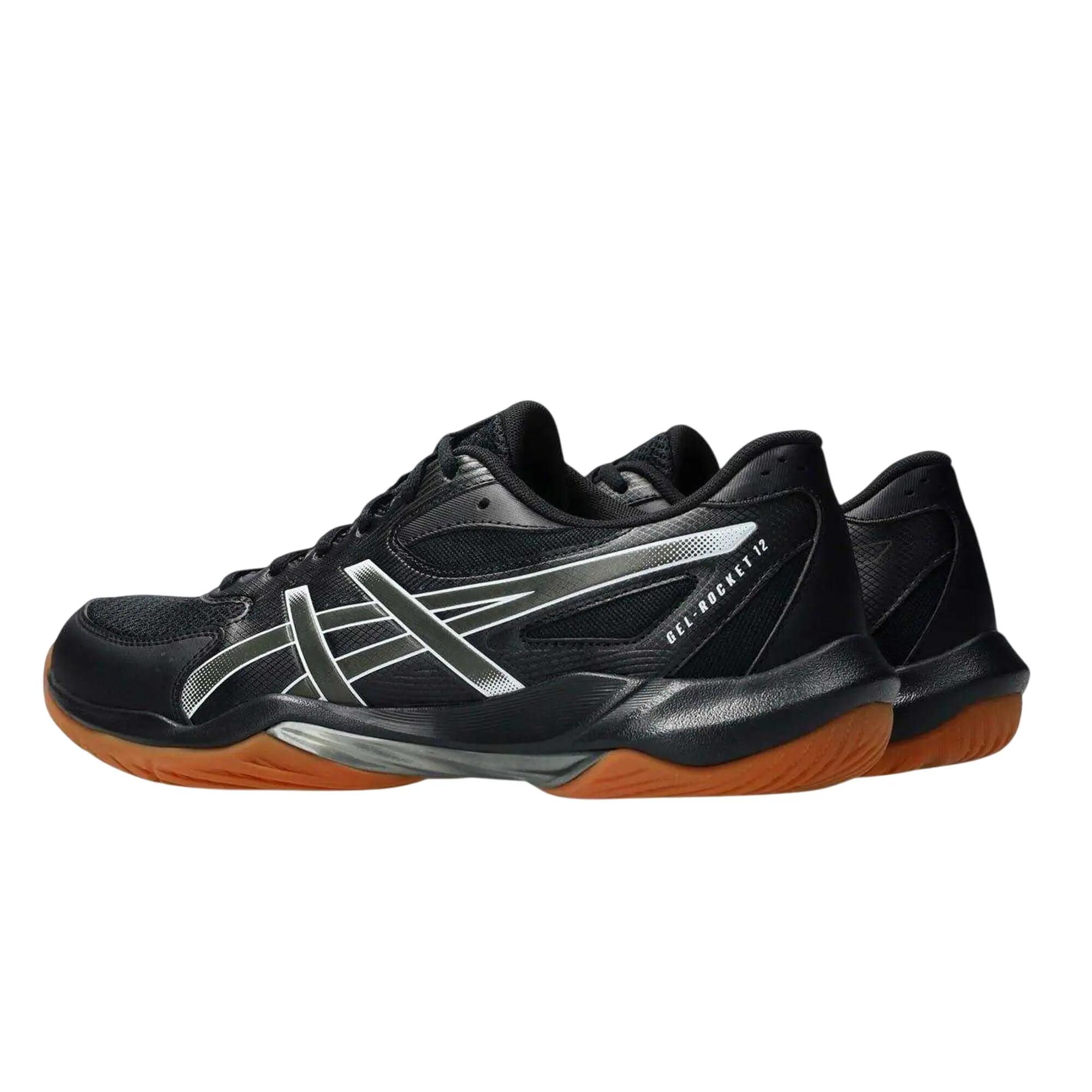 Zapatos para Pista Cubierta Balón de Balonmano para Hombre Negro, Gunsmoke Negro 2/7