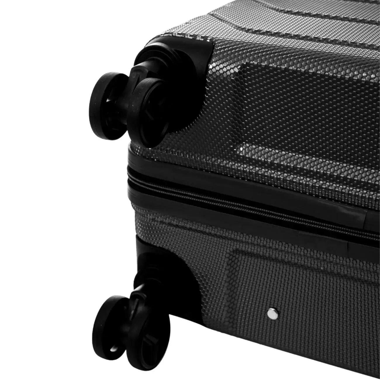 Lot de 4 valises Wings CRAKE S/M/L + valise compacte BLACK 6/10