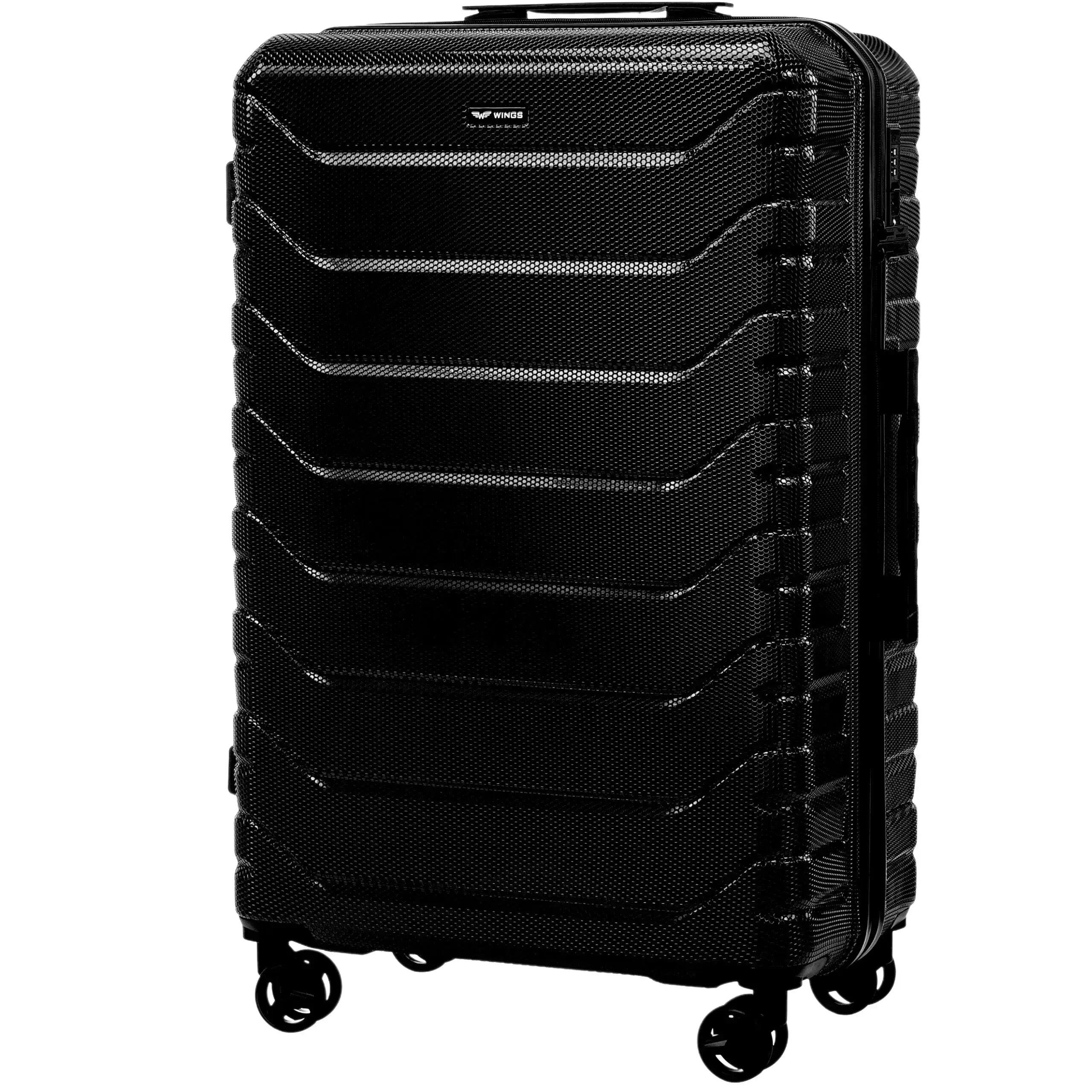 Lot de 4 valises Wings CRAKE S/M/L + valise compacte BLACK 2/10