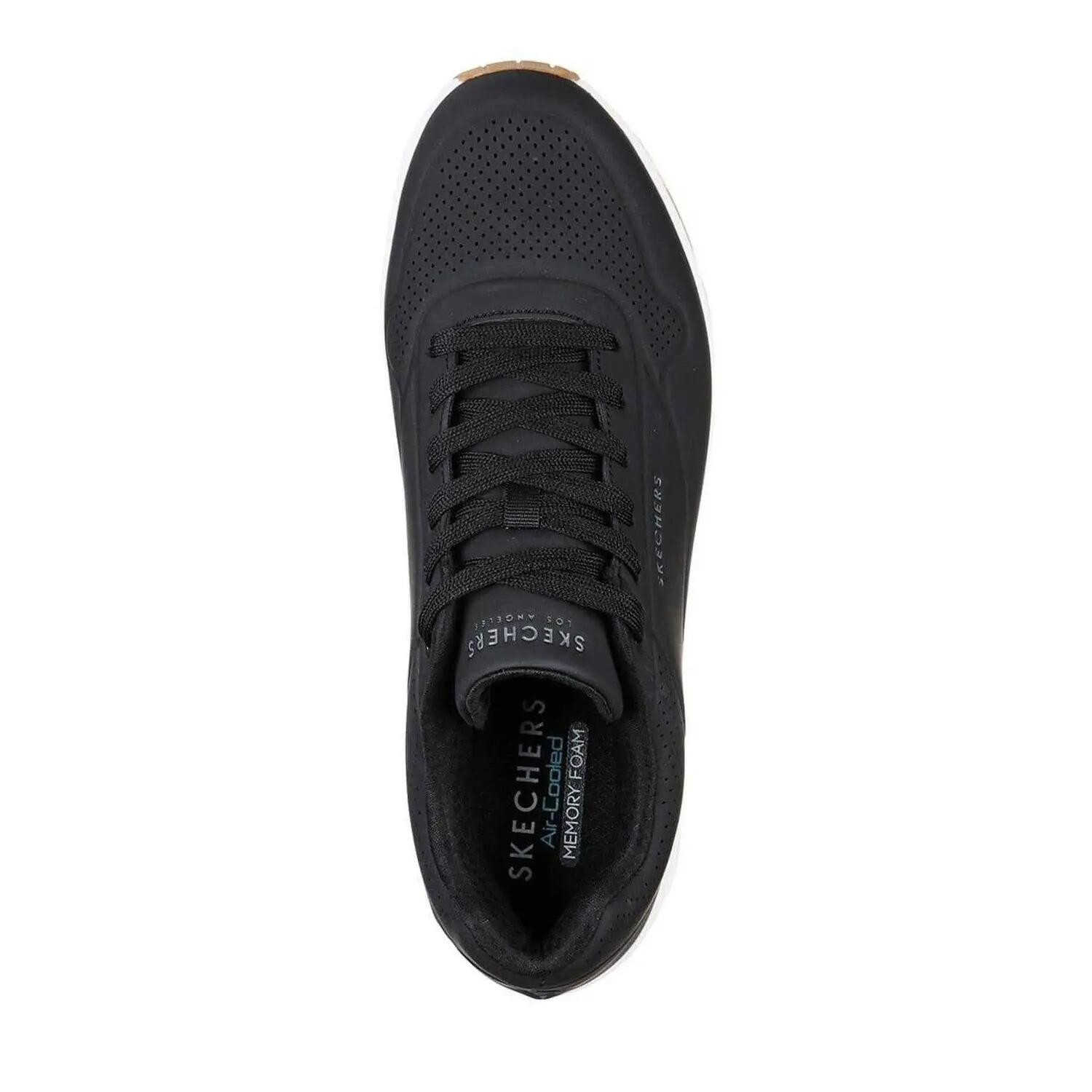 Sapatilhas Skechers Homem Uno - Stand On Air Preto 3/6